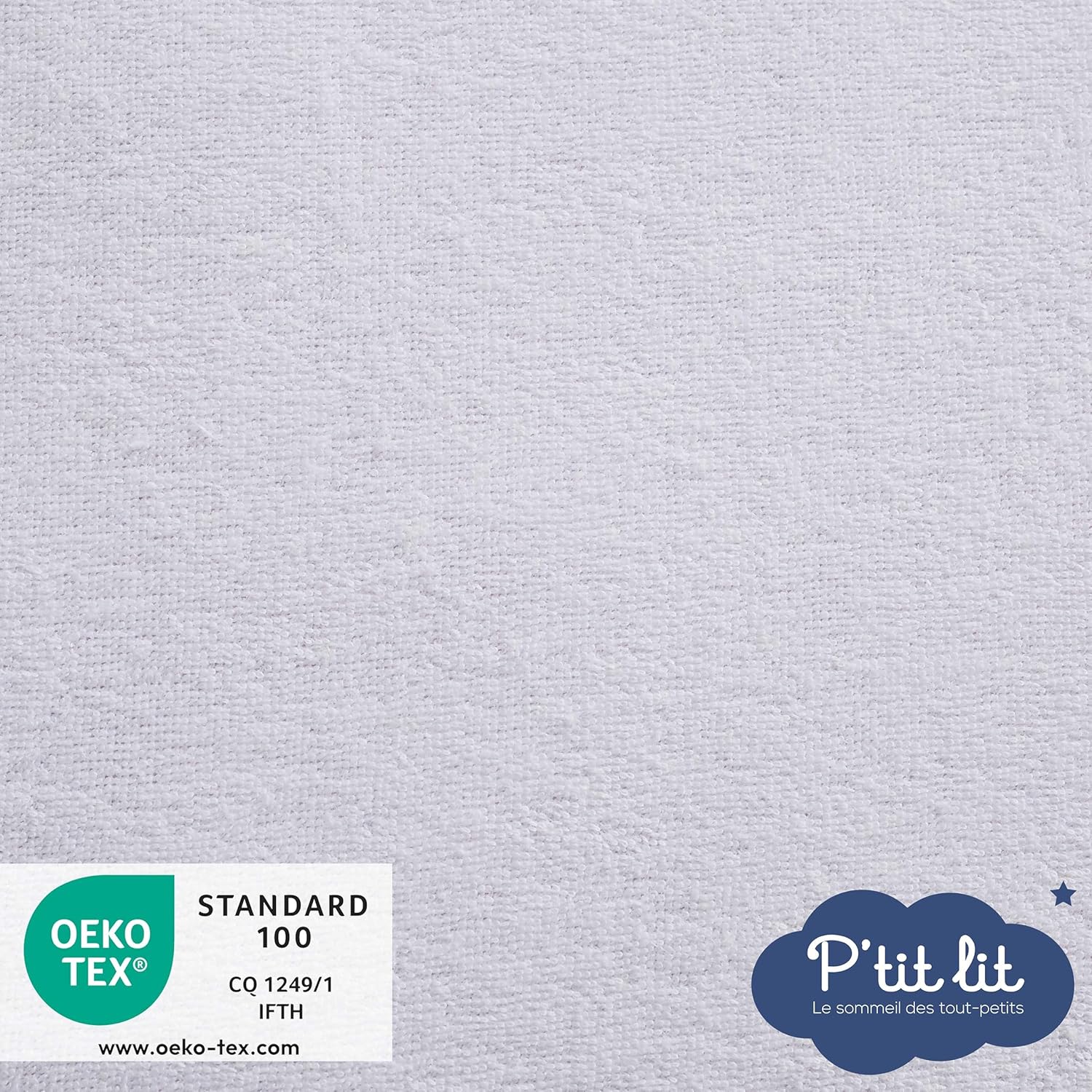 Thumbnail 5 de P'tit lit Coprimaterasso Bambini Antiacaro e Impermeabile 70x140 cm – 100% cotone, assorbente e silenzioso