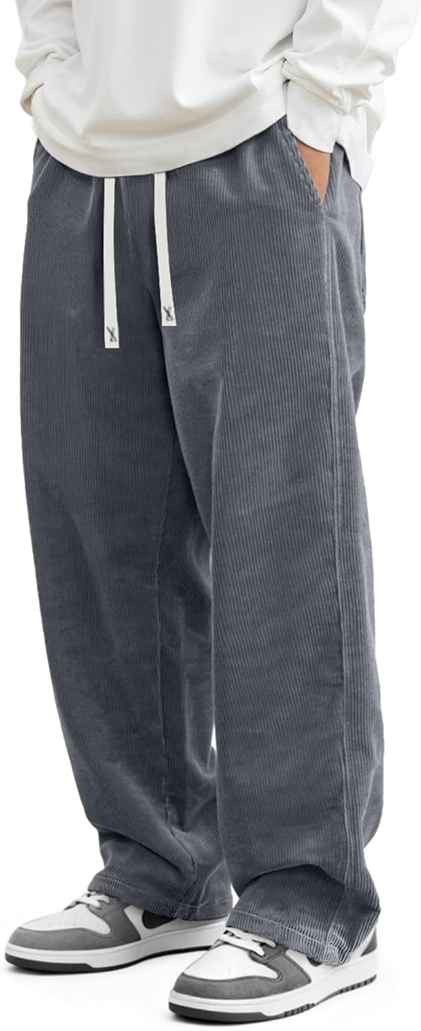 Detalle de JMIERR Mens Corduroy Pants