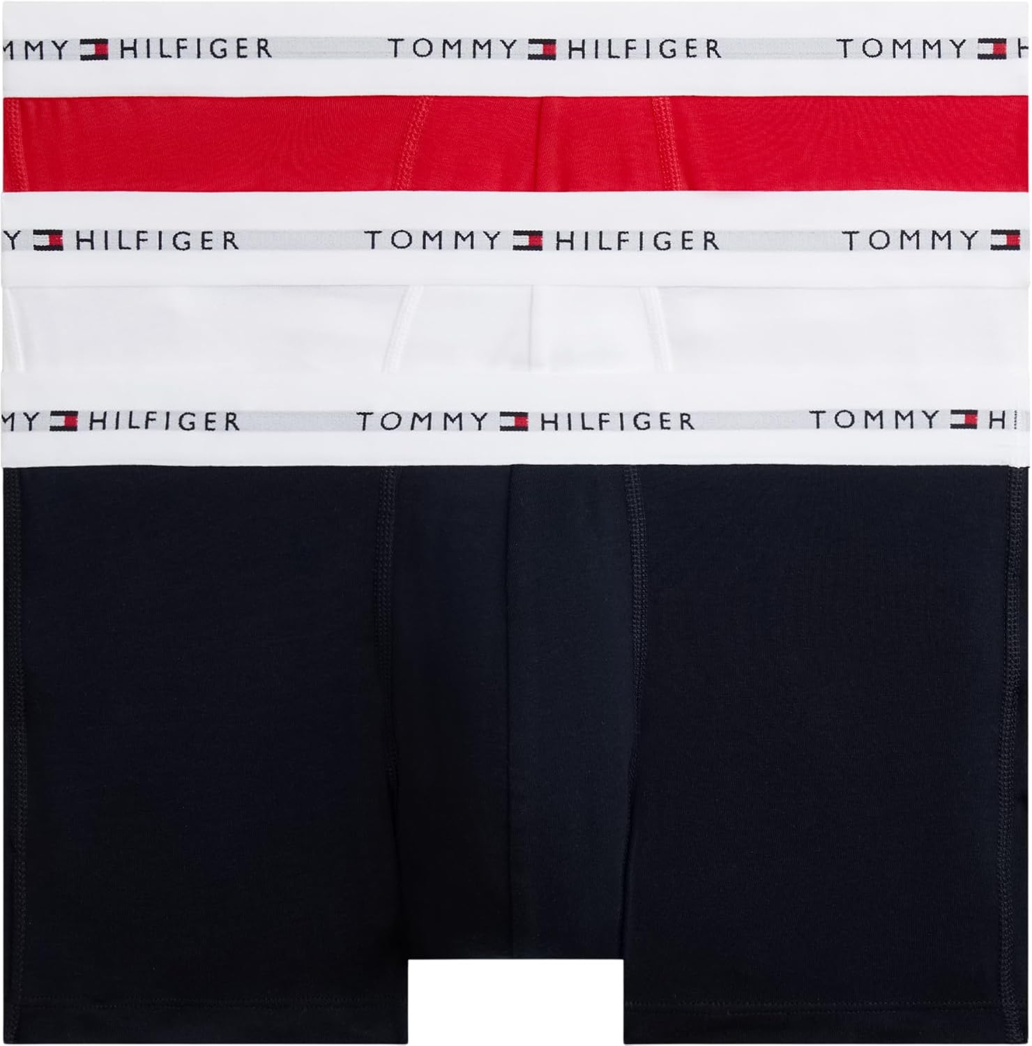 Thumbnail 5 de Tommy Hilfiger Herren 3er-Set Boxershorts Trunks (Classic) aus Bio- und Recycling-Baumwolle
