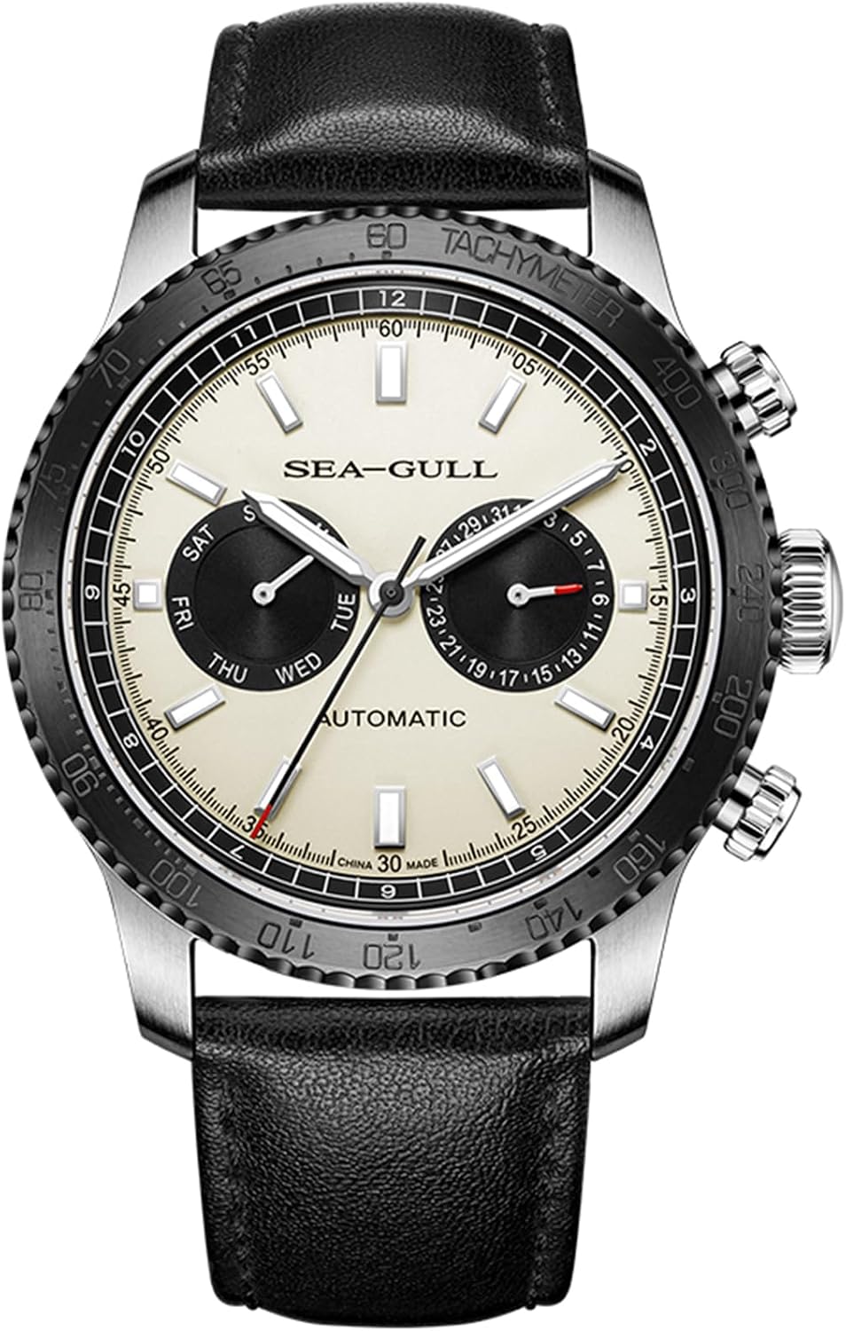 Detalle de Sea Gull GMT 6177 montre automatique 43 mm