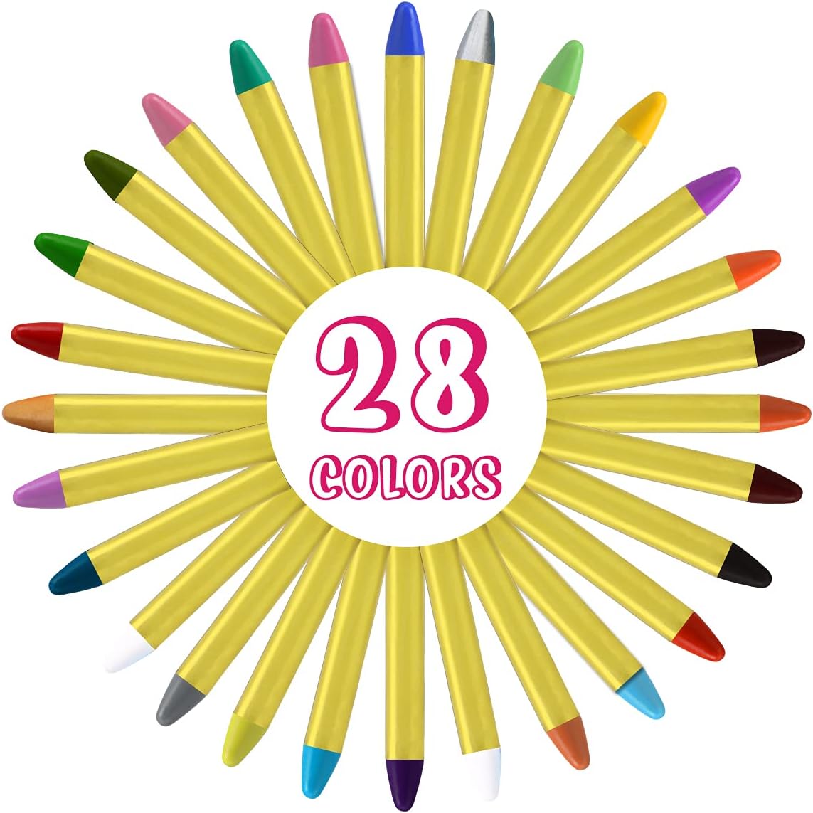 Thumbnail 1 de ACWOO Visage 28 couleurs maquillage corporel 🎨