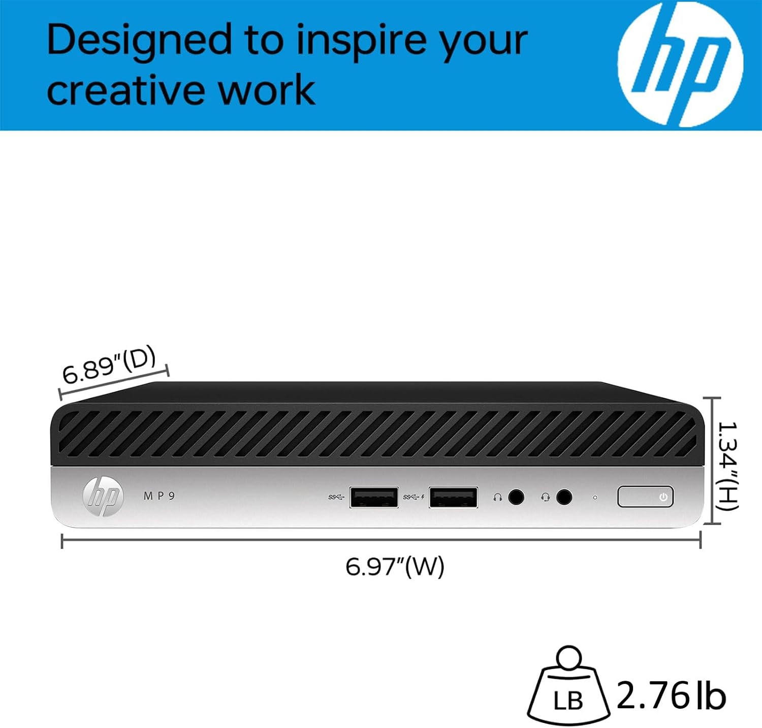 Detalle 2 de HP Mini PC with Intel Core i5