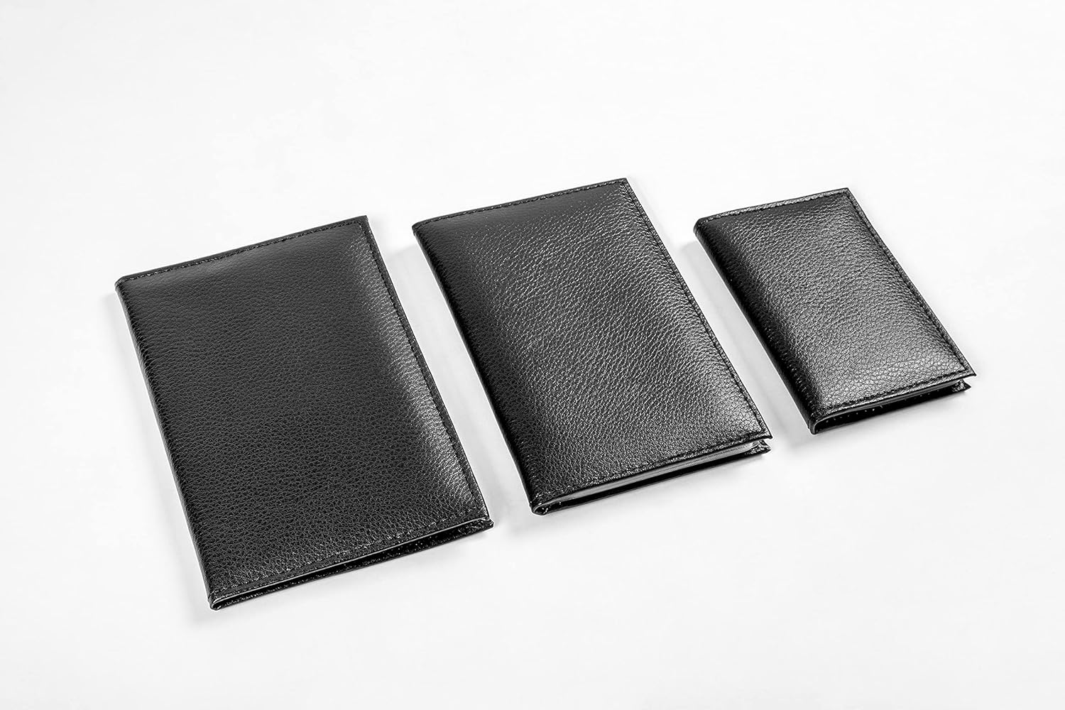 Thumbnail 1 de Walther Design Carta d'identità in pelle nera: porta badge con 6 tasche (11x7 cm) e custodia pieghevole