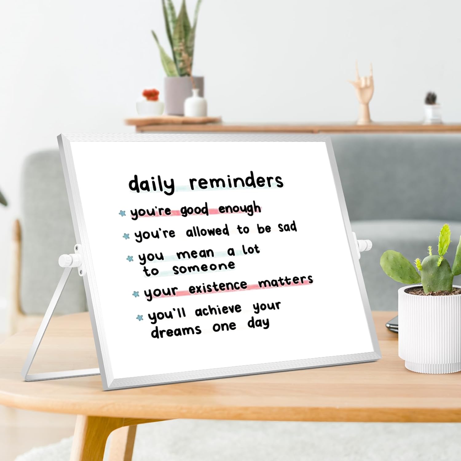 Thumbnail 6 de DOLLAR BOSS Magnetic Desktop Whiteboard 30x40 cm 📝