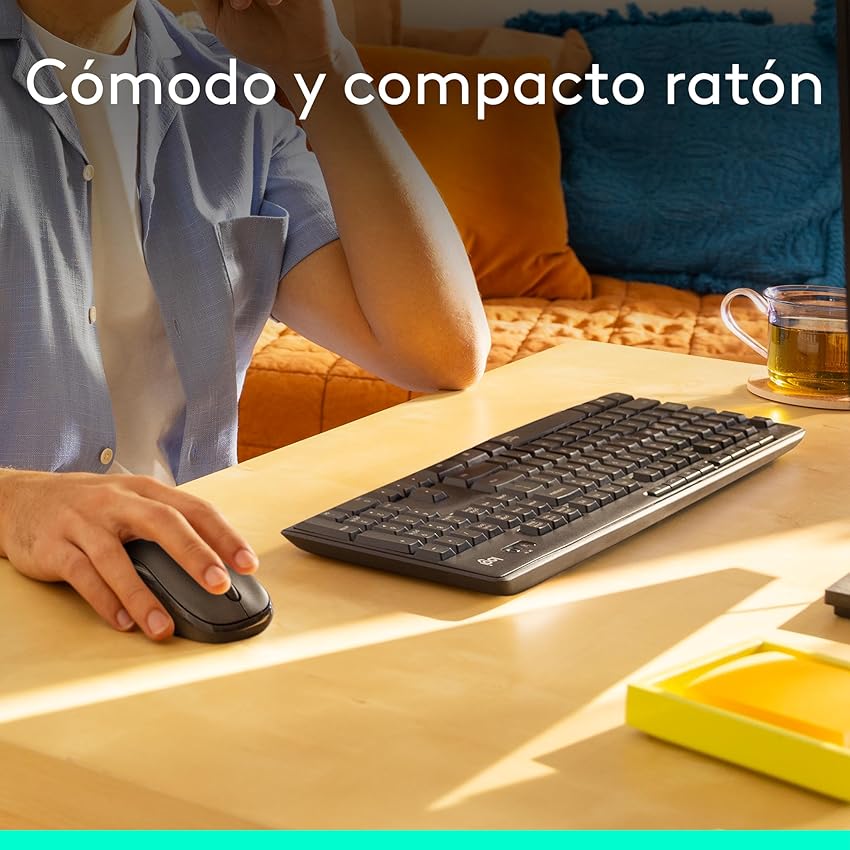 Thumbnail 4 de Logitech MK295 Silent Combo Teclado y Ratón Inalámbricos