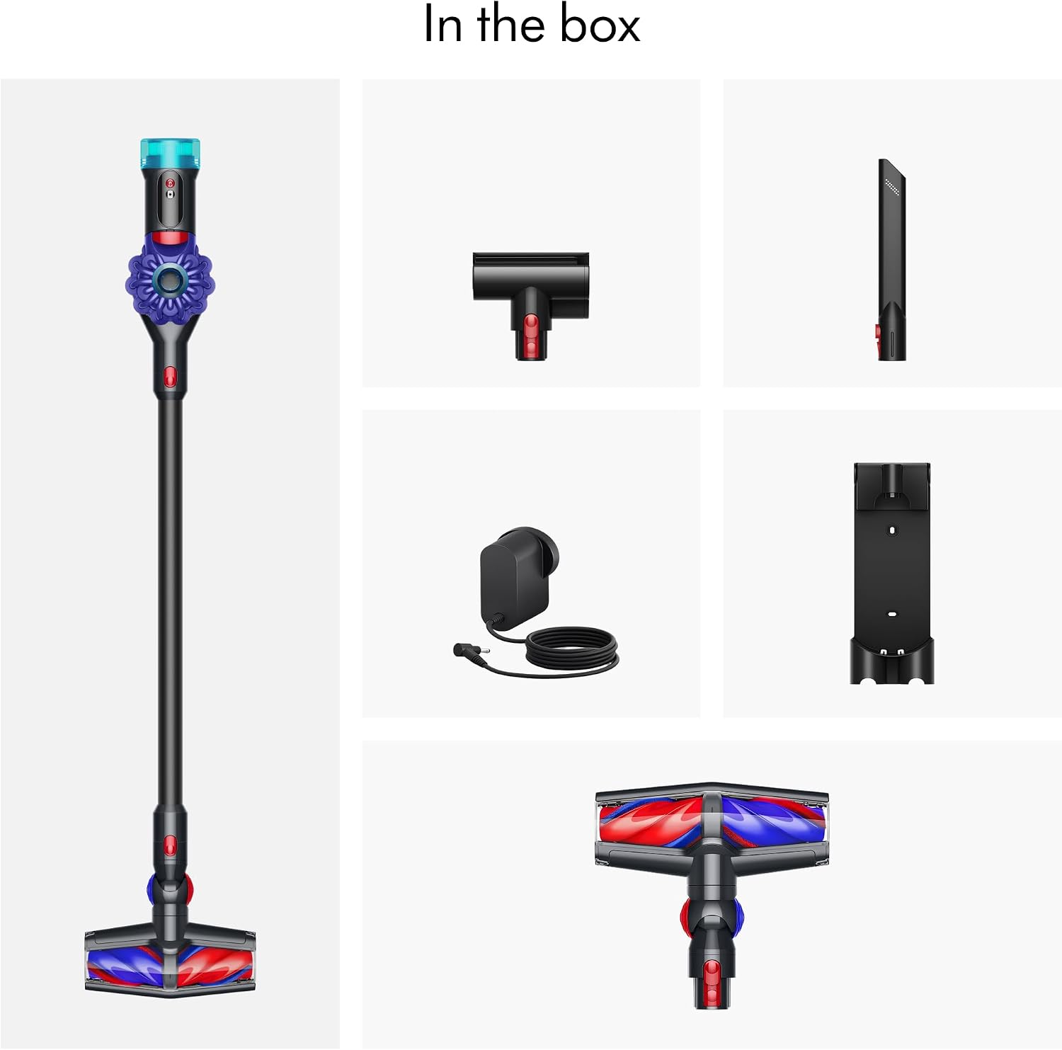 Detalle 2 de Dyson V10 Konical 626416-01 Cordless Stick Vacuum, 150 AW, HEPA Filtration