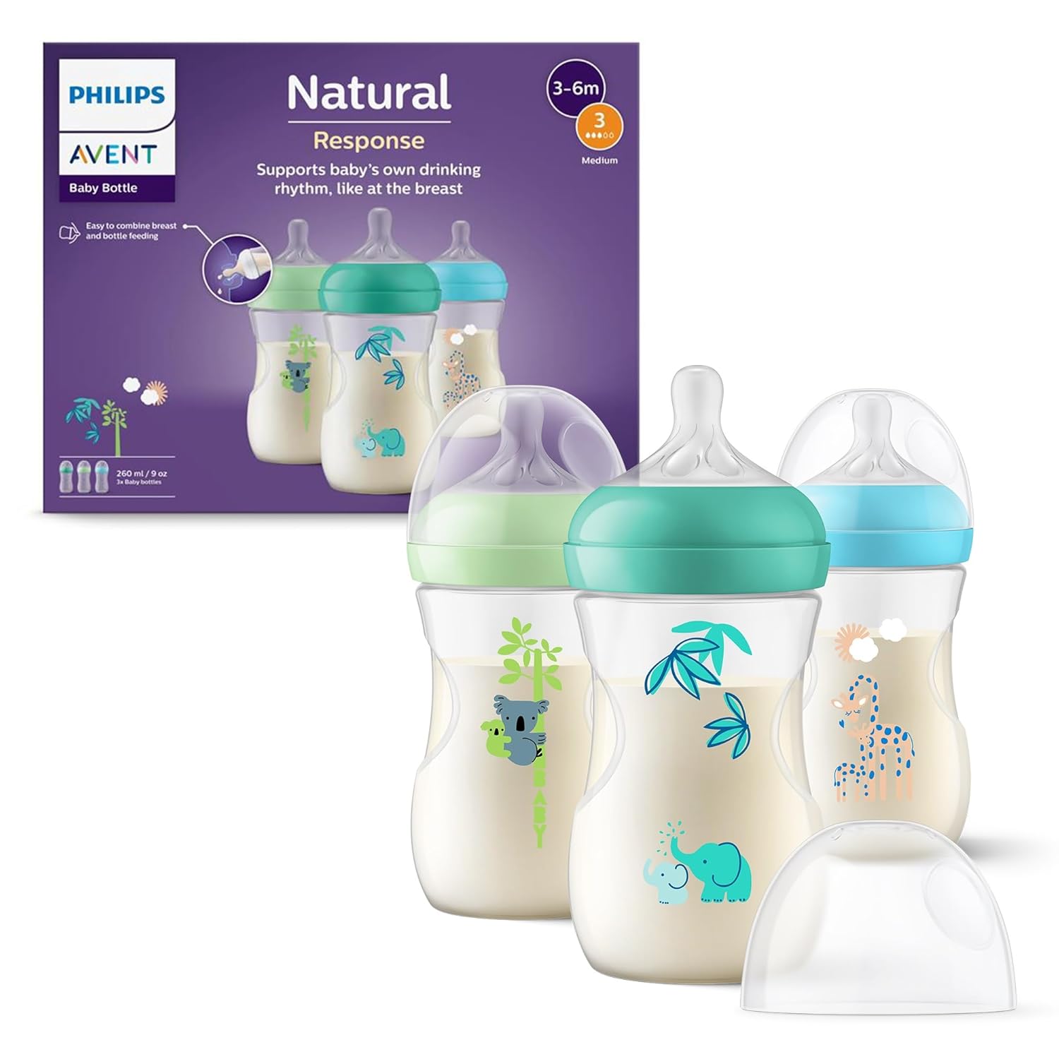 Detalle de Philips Avent Natural Response 260 ml