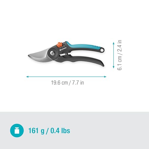 Thumbnail 7 de Gardena PremiumCut Flex Gartenschere – Bypass-Schnitt, 24 mm, ergonomische Griffe, PowerCoating
