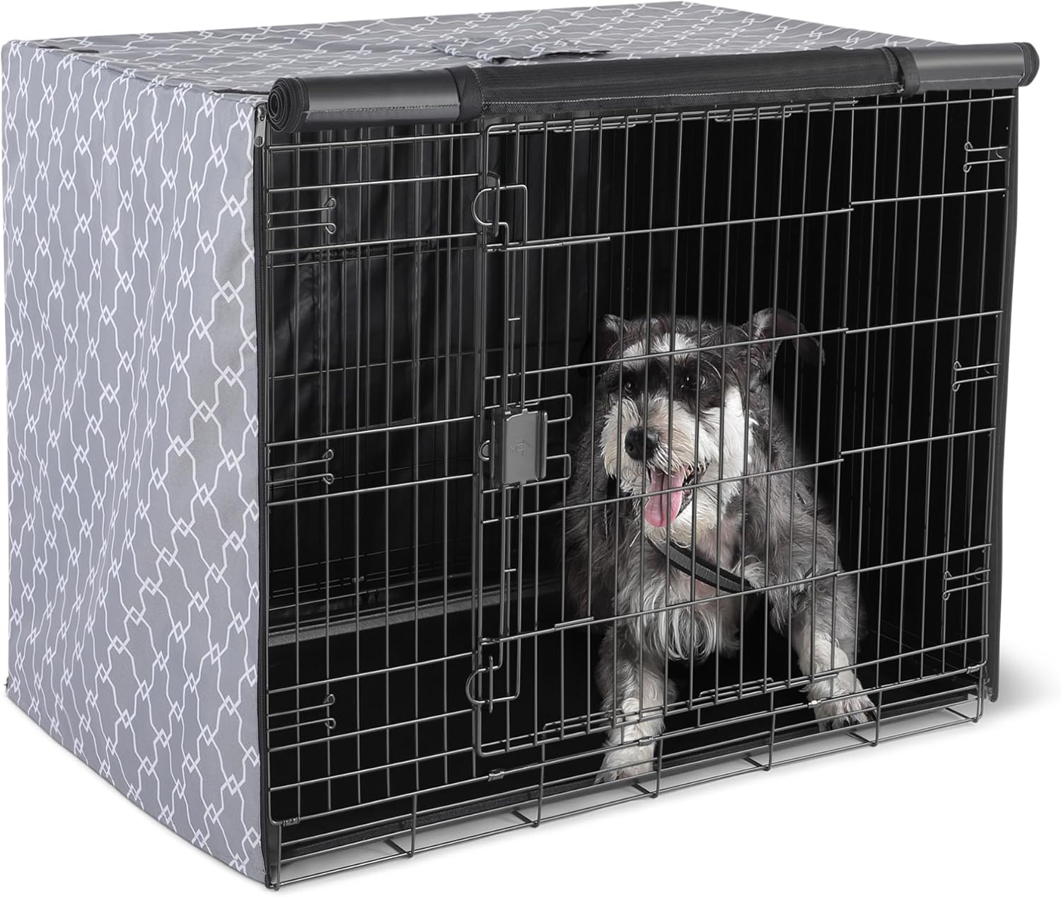 Thumbnail 5 de Amazon Basics Dog Cage Cover for 48-inch Wire Crates with Zippered Panels