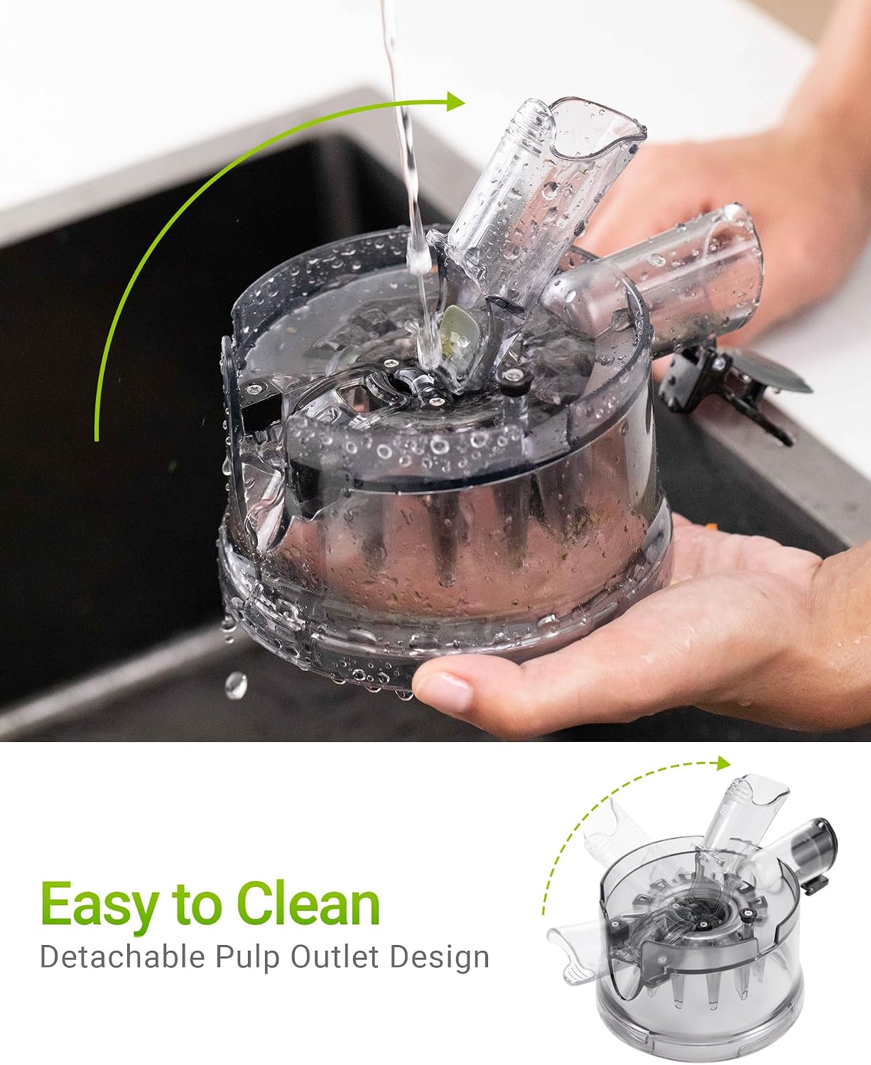 Thumbnail 4 de TUUMIIST Cold Press Juicer with 5.8-Inch Feed Chute