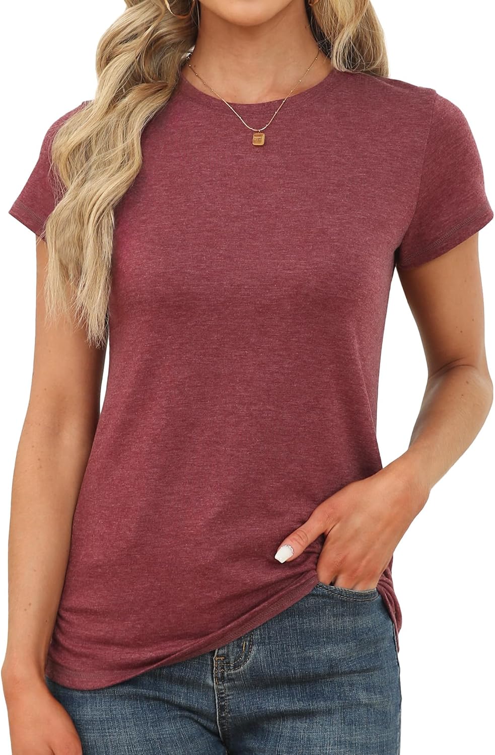 Thumbnail 5 de Short Sleeve Top Summer Tee
