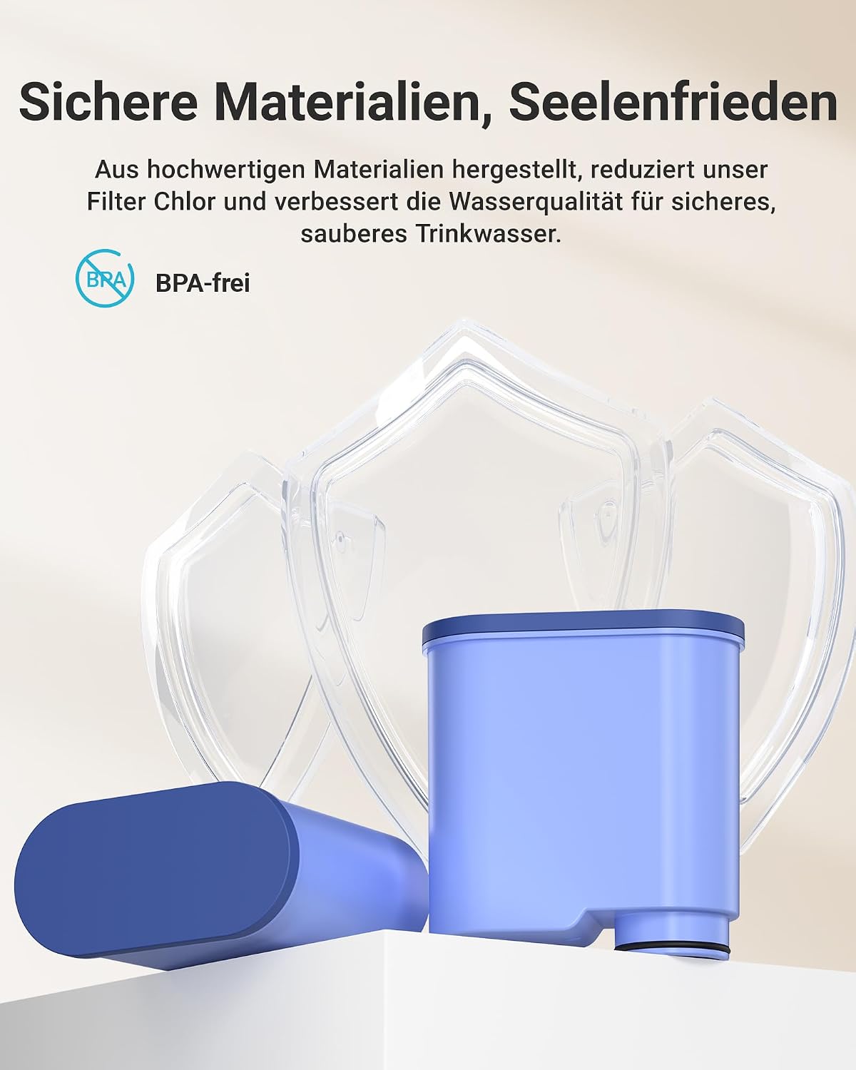 Detalle 2 de AQUA CREST Wasserfilter für Philips Saeco CA6903/10 ⌚ (4)