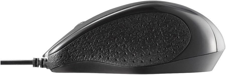 Detalle 2 de バッファロー BSMRU21BK 有線3ボタンマウス、USB接続・光学式センサー・1000dpi