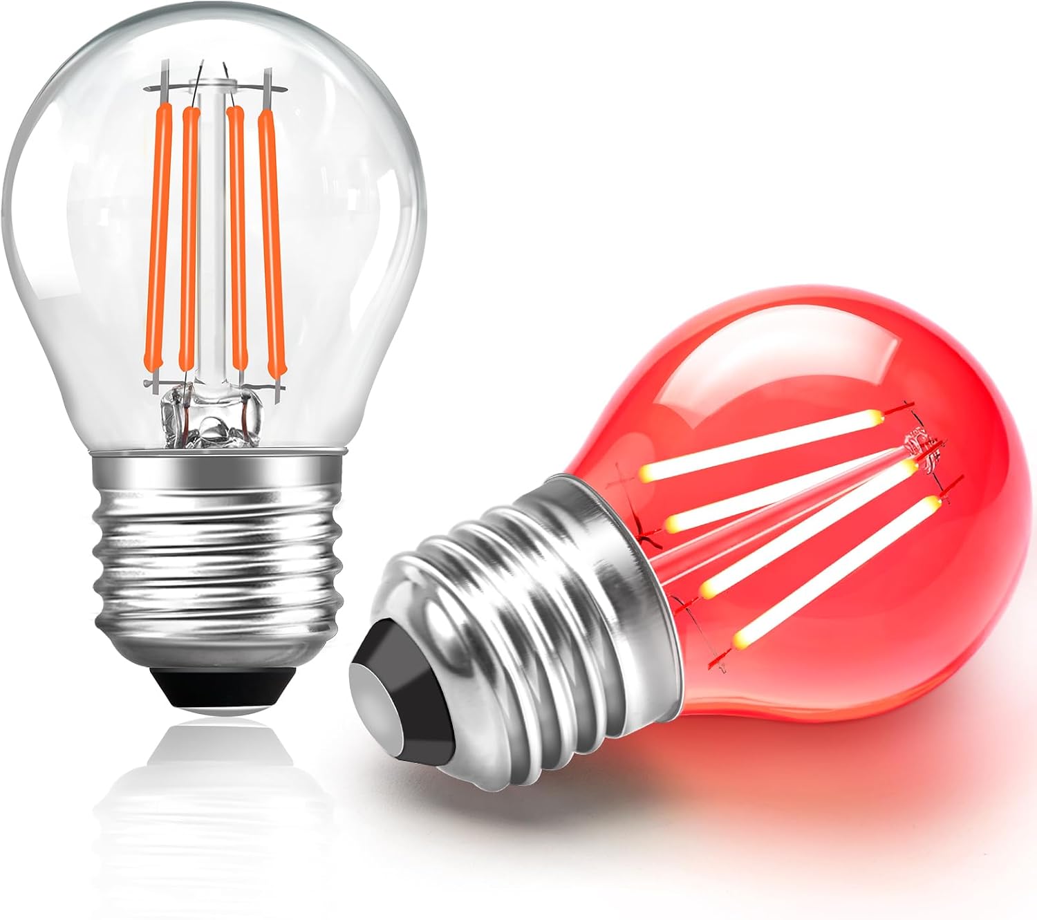 Detalle de Caldarax Bombilla LED Roja E27 4W