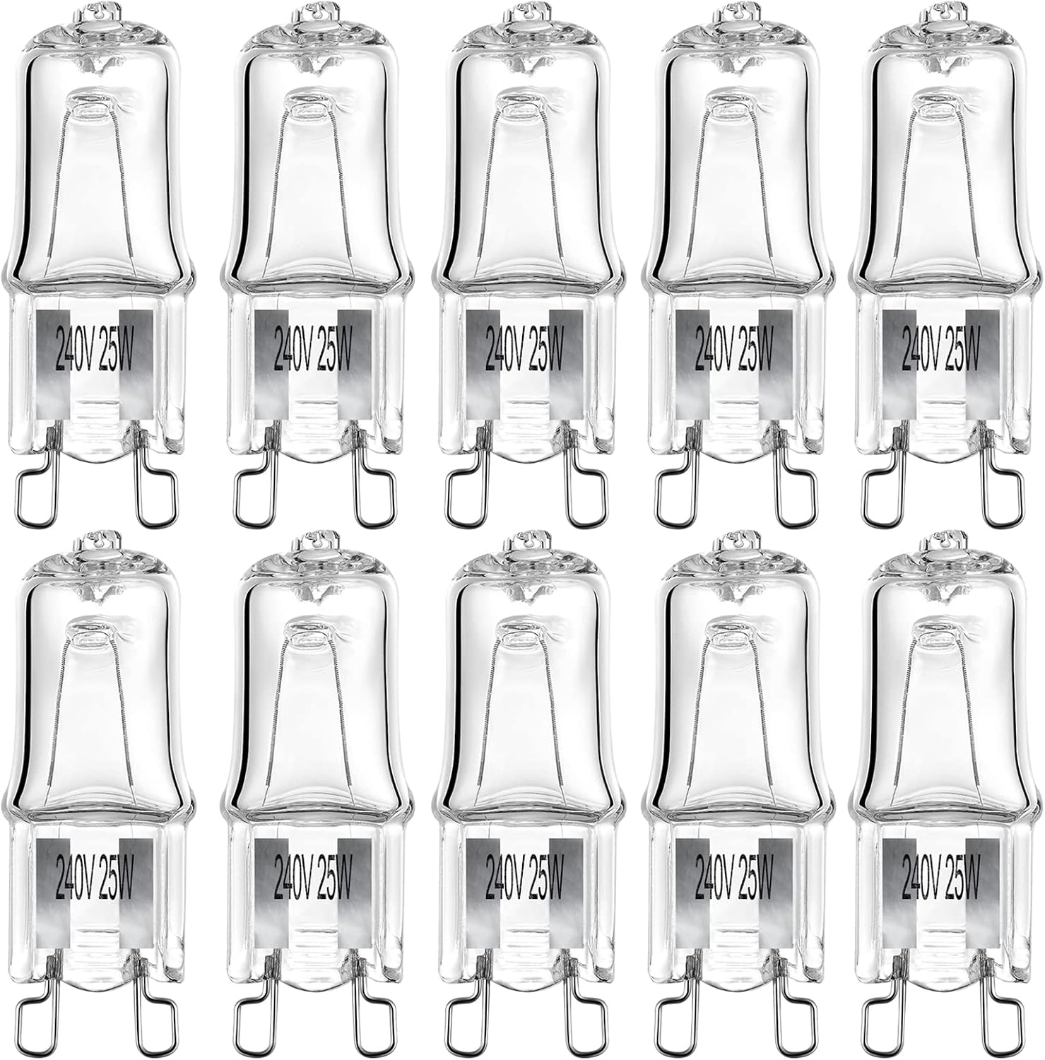 Thumbnail 4 de 10 Pack Wax Burner G9 Halogen Bulbs 28W 220-240V 3500K