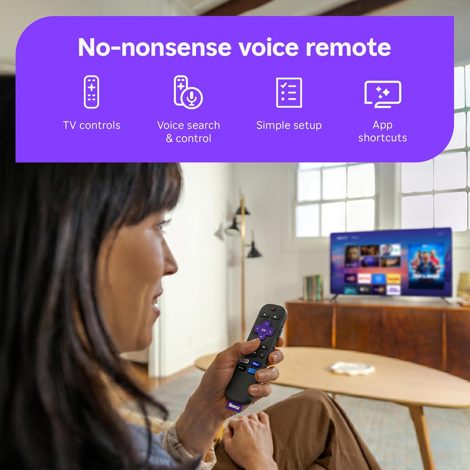 Detalle de Roku 40-Inch Select Series Smart TV (2026) — Full HD 1080p, RokuOS streaming