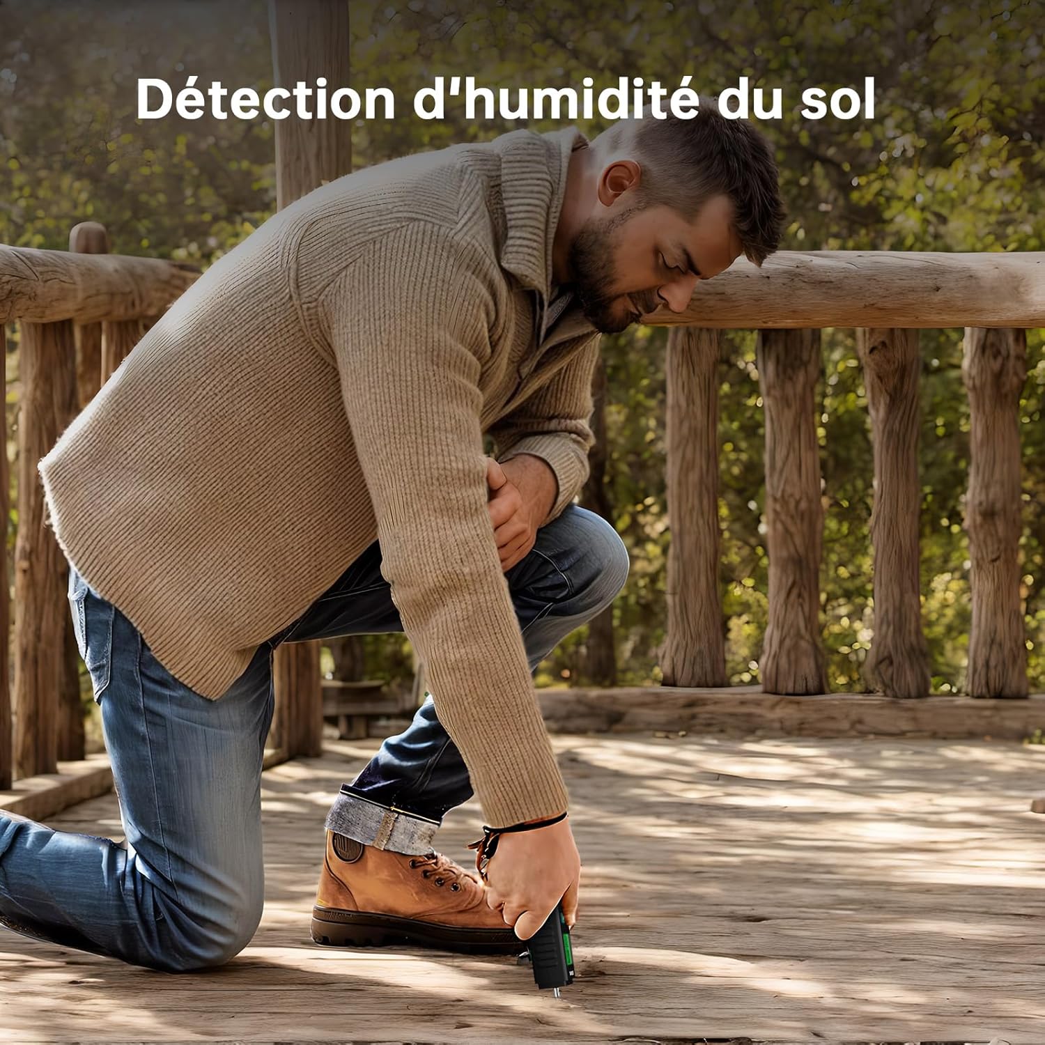 Thumbnail 6 de Testeur d'Humidité ERICKHILL EWM03 – Détecteur précis pour bois et matériaux de construction