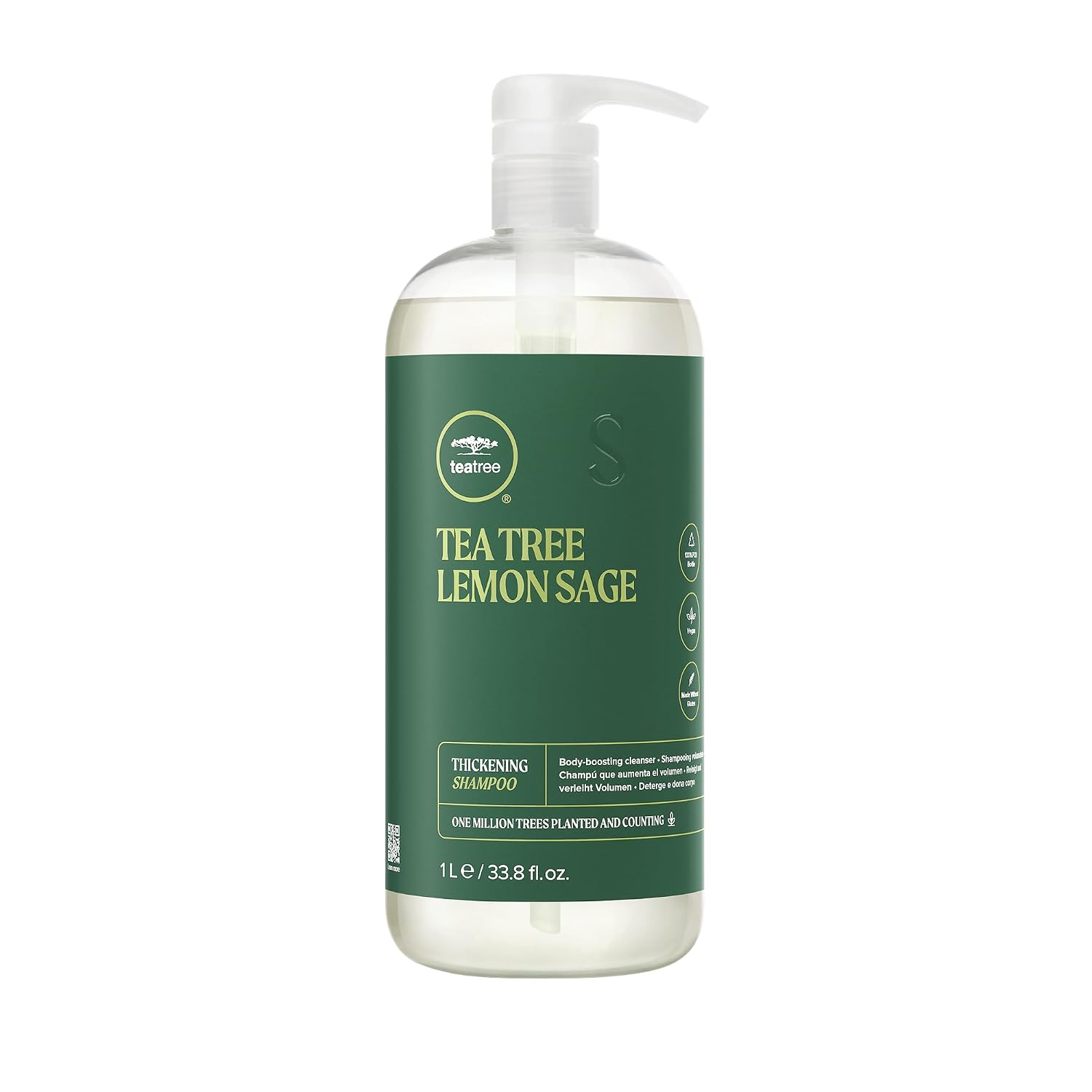 Detalle de 0009531115849 Tea Tree Lemon Sage Thickening Shampoo for Fine Hair