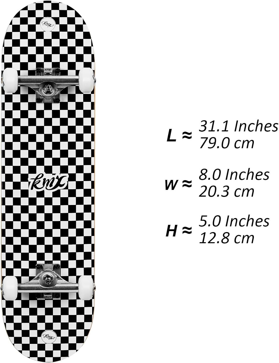 Detalle 1 de Arrow Board 31 Zoll Skateboard KMX Serie