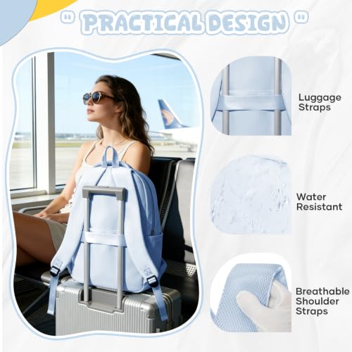 Thumbnail 3 de WEPLAN School Backpack: Lightweight, Waterproof 14-Inch Laptop Rucksack for Everyday Study and Travel