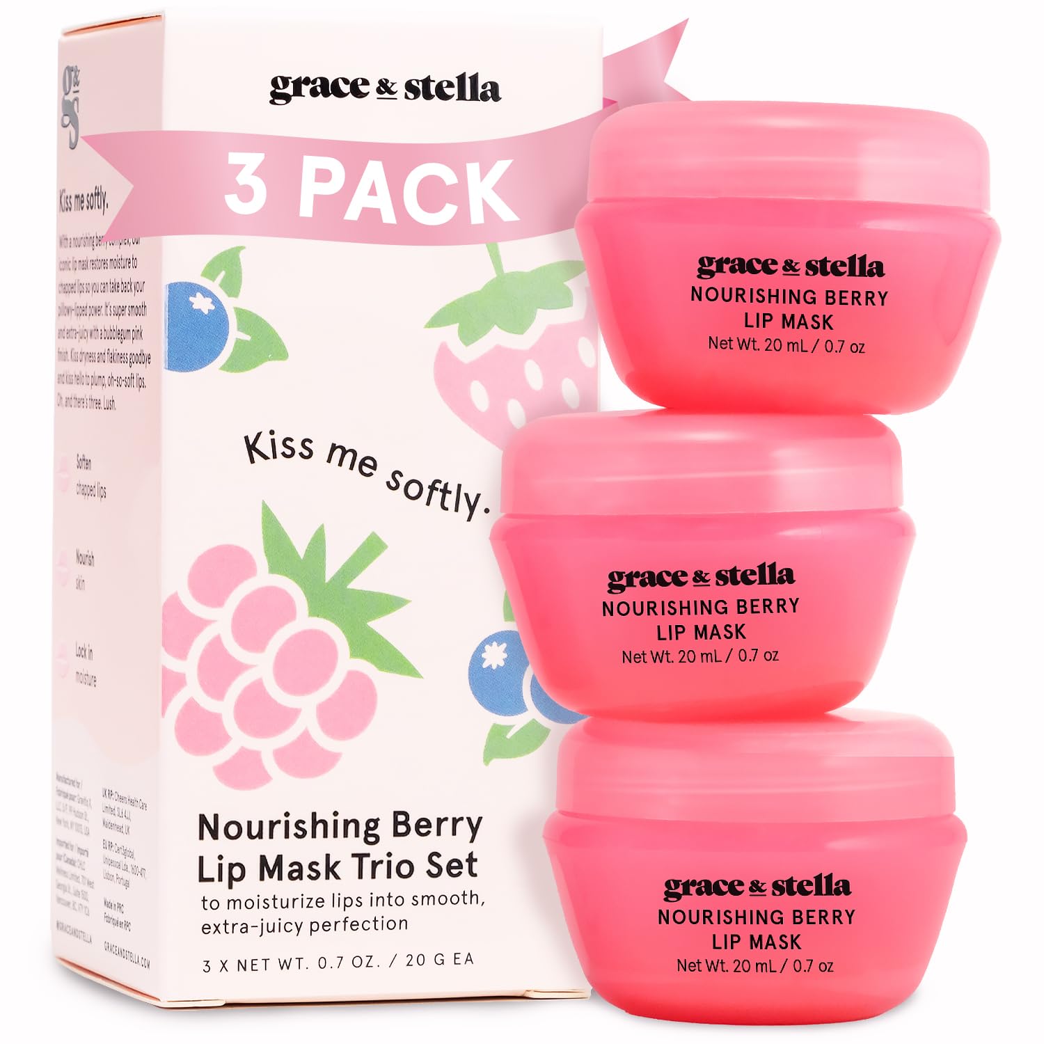 Detalle de grace & stella Lip Butter 3-pack 💄
