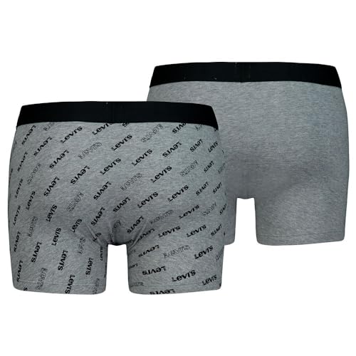 Detalle 2 de Levi's Boxer gris/negro XXL para hombre