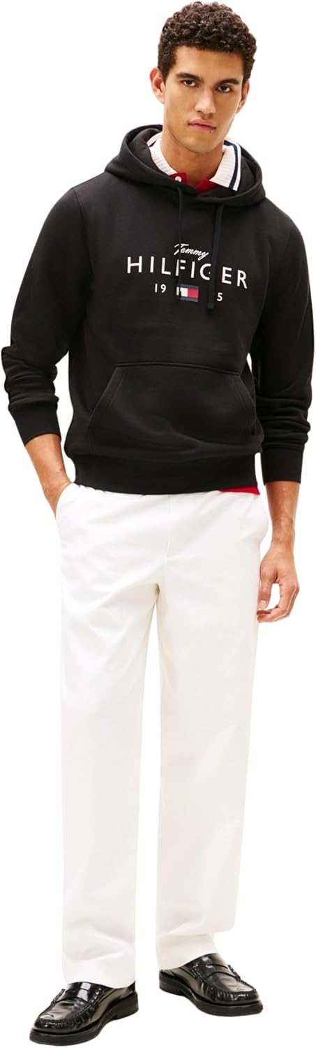 Thumbnail 3 de Tommy Hilfiger Brand Love Big Hilfiger Hoodie Felpa con Cappuccio