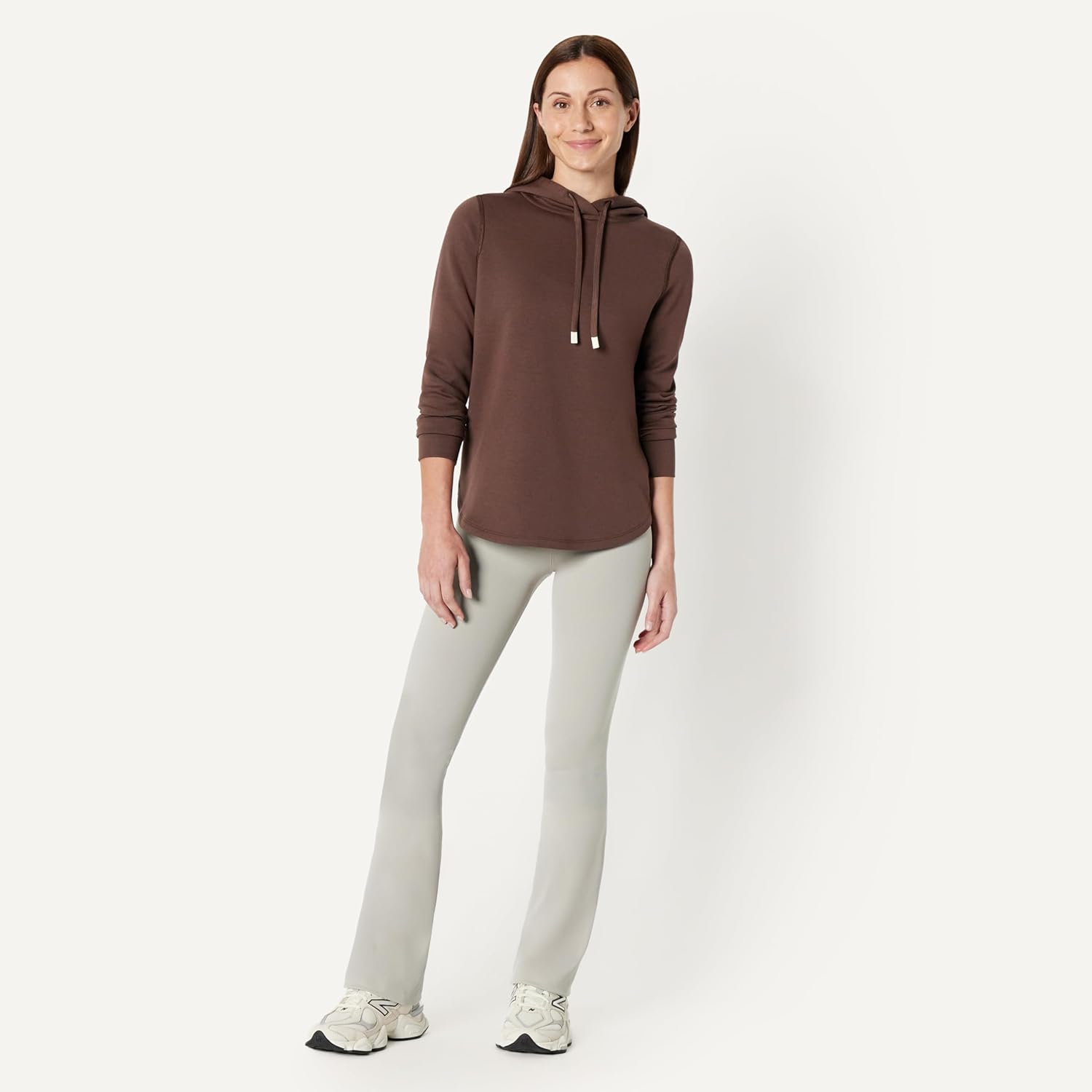Detalle de Amazon Essentials Women's Active Sweat Relaxed-Fit Long-Sleeve Hoodie Sweatshirt