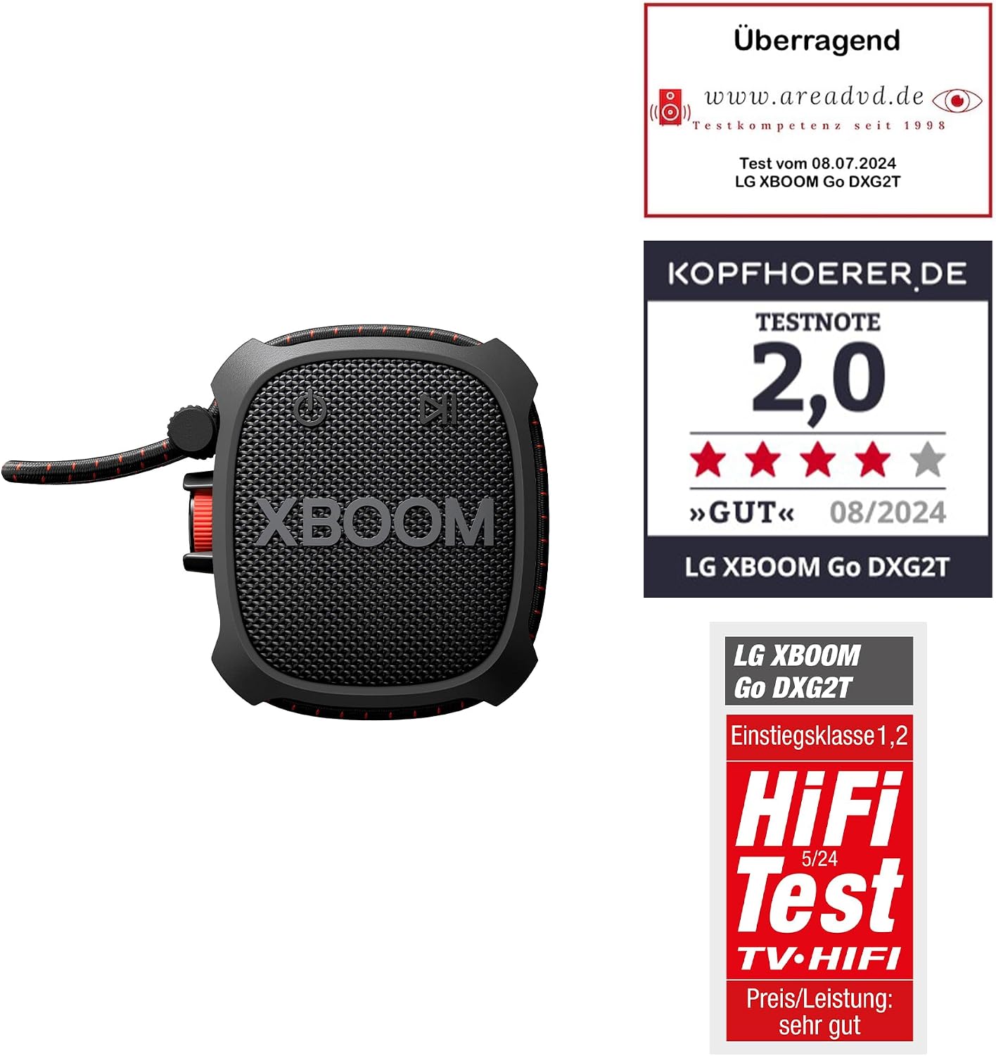 Detalle 1 de LG XBOOM Go DXG2T 5 W Lautsprecher