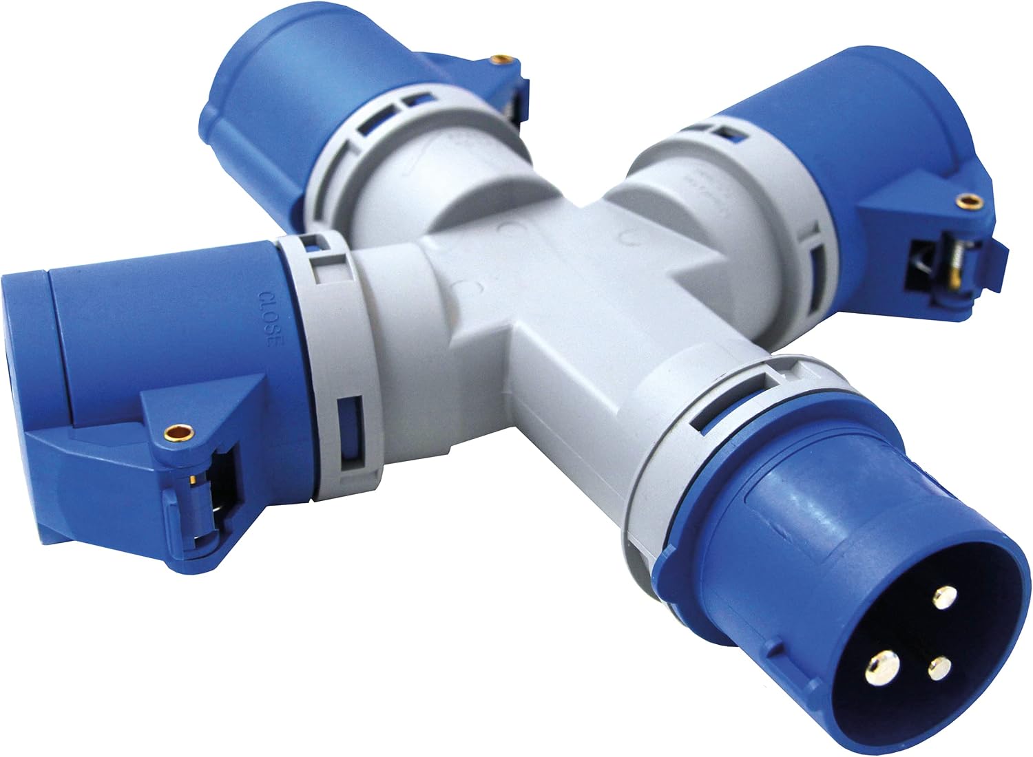 Detalle de Electraline 80800 Adattatore multipresa 3 prese