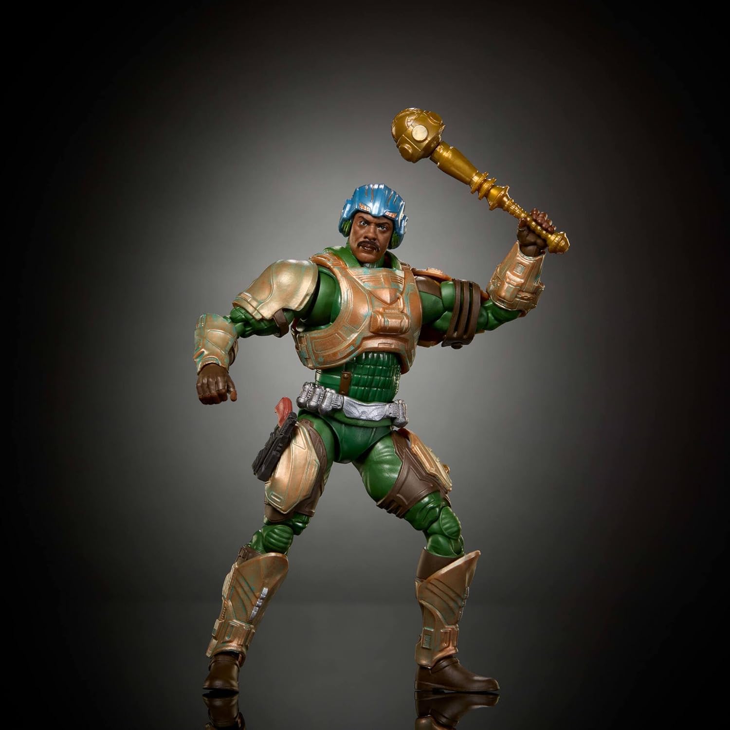 Detalle de Masters of the Universe Chronicles Man-At-Arms Figure (6.5-Inch, Idris Elba) – 2026 Movie Accurate