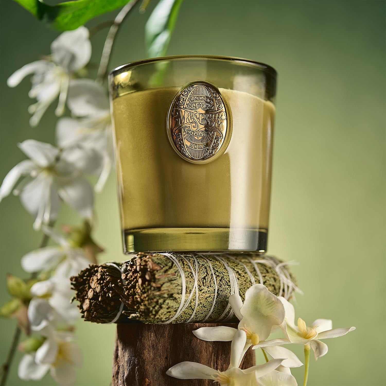Thumbnail 1 de M&SENSE Sandalwood Jasmin Scented Candle 260g