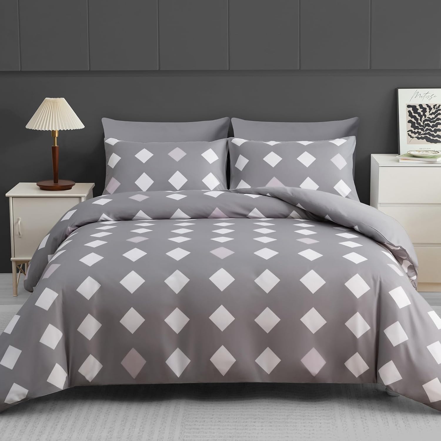 Thumbnail 5 de Lazzaro King Size Duvet Cover Set