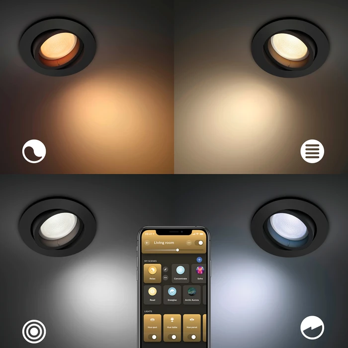 Thumbnail 3 de Philips Hue Centura Einbaustrahler 6er-Pack