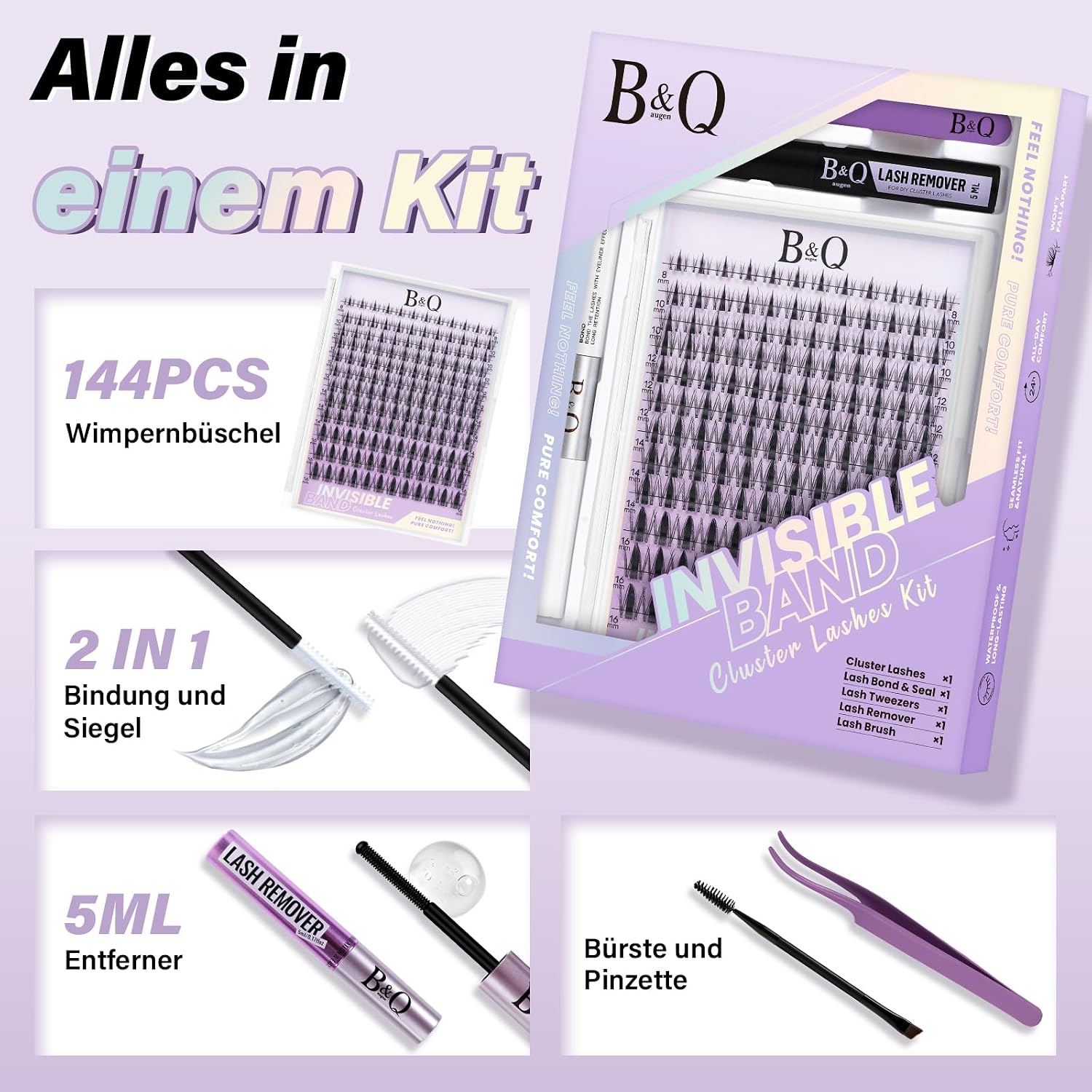 Thumbnail 4 de B&Q Fairy Lashes 144PCS