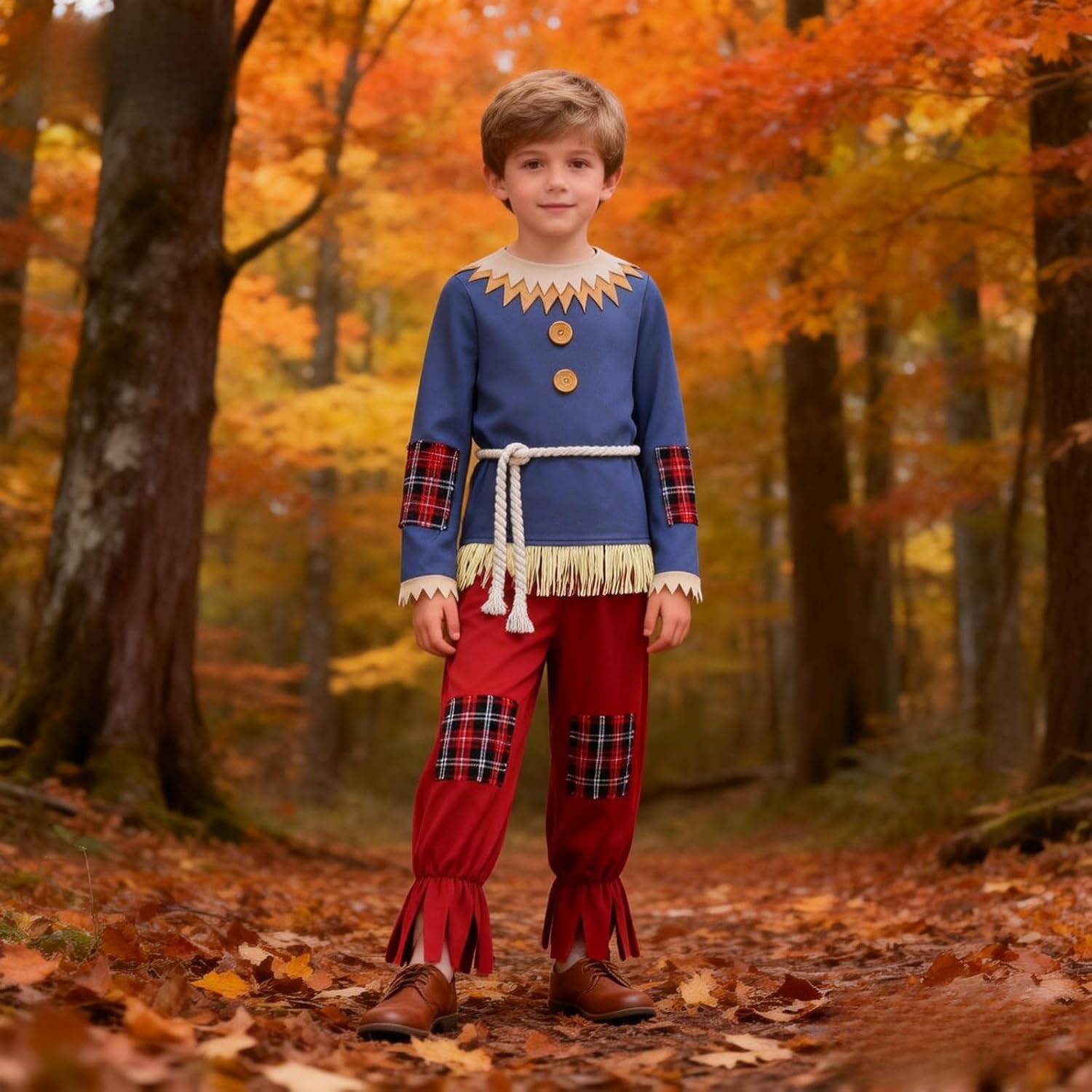 Thumbnail 6 de AGCOAH Scarecrow Costume 4-Piece Set