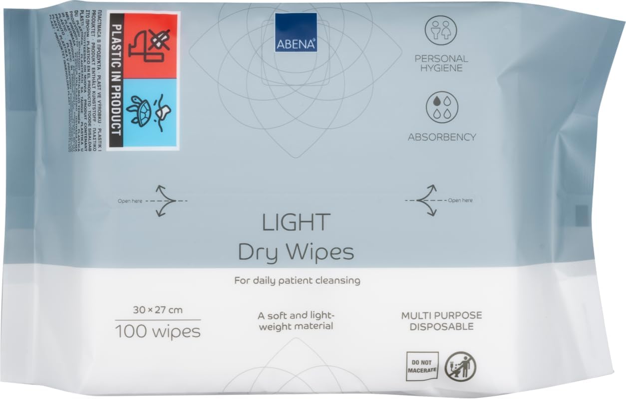 Detalle 2 de ABENA Light Dry Wipes 1200 wipes