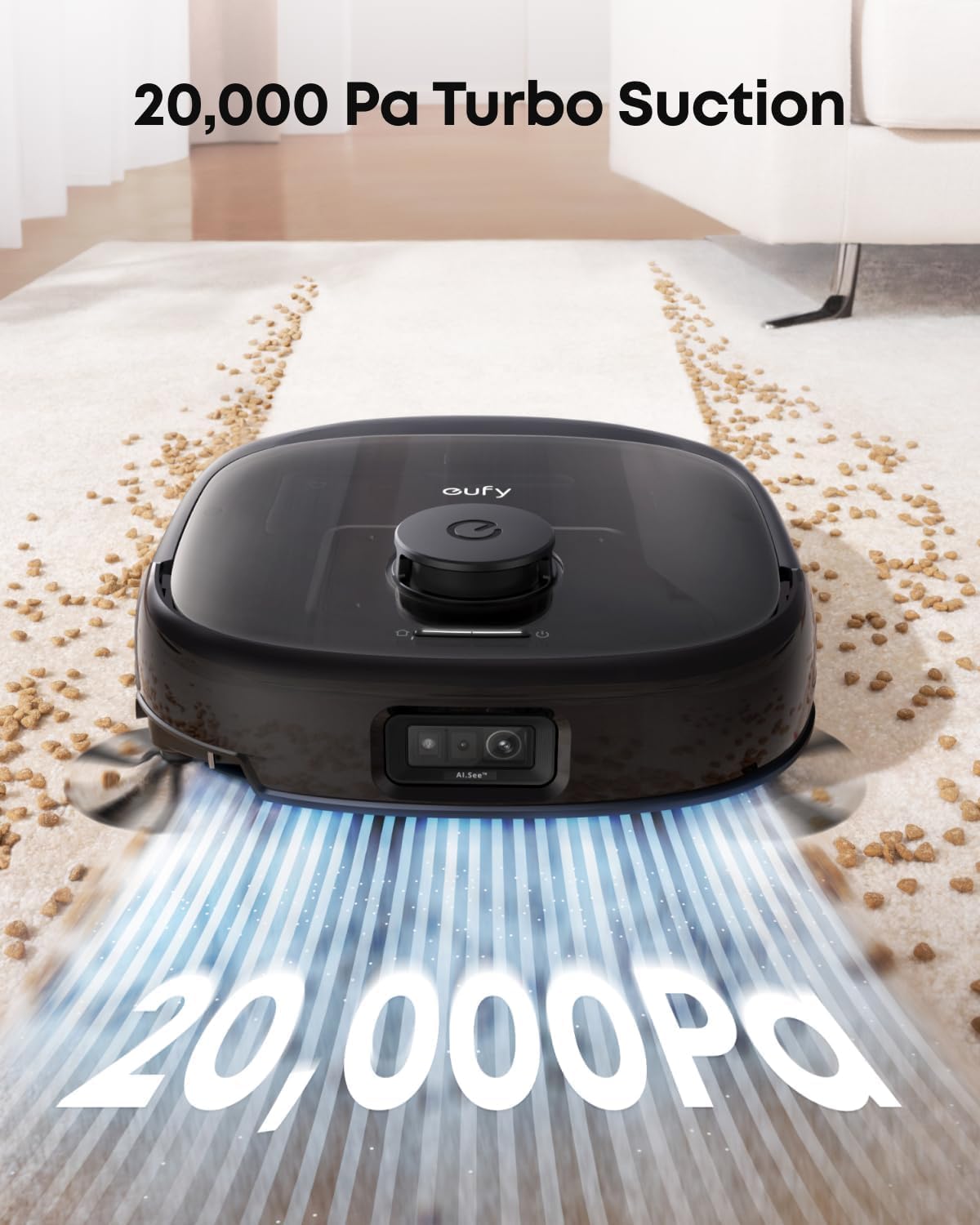 Thumbnail 5 de eufy E28 Omni Robot Vacuum Cleaner with Mop (HydroJet System) and All-in-One Station