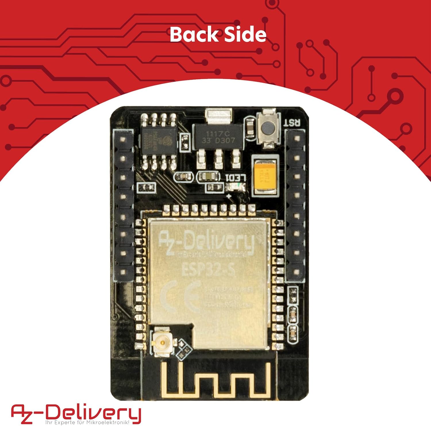 Thumbnail 2 de AZ-Delivery Module ESP32-CAM avec WiFi/Bluetooth et caméra, compatible Arduino