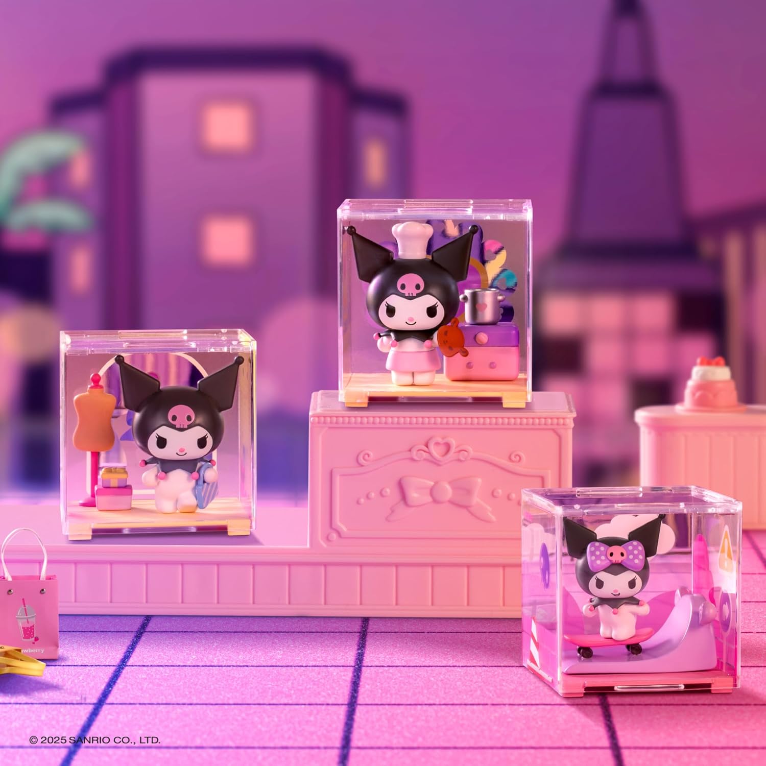 Thumbnail 3 de Hello Kitty Mini Figure Blind Box (Kuromi Fun Rhapsody Series) – 1 Random Character Included, Collect 1 of 9