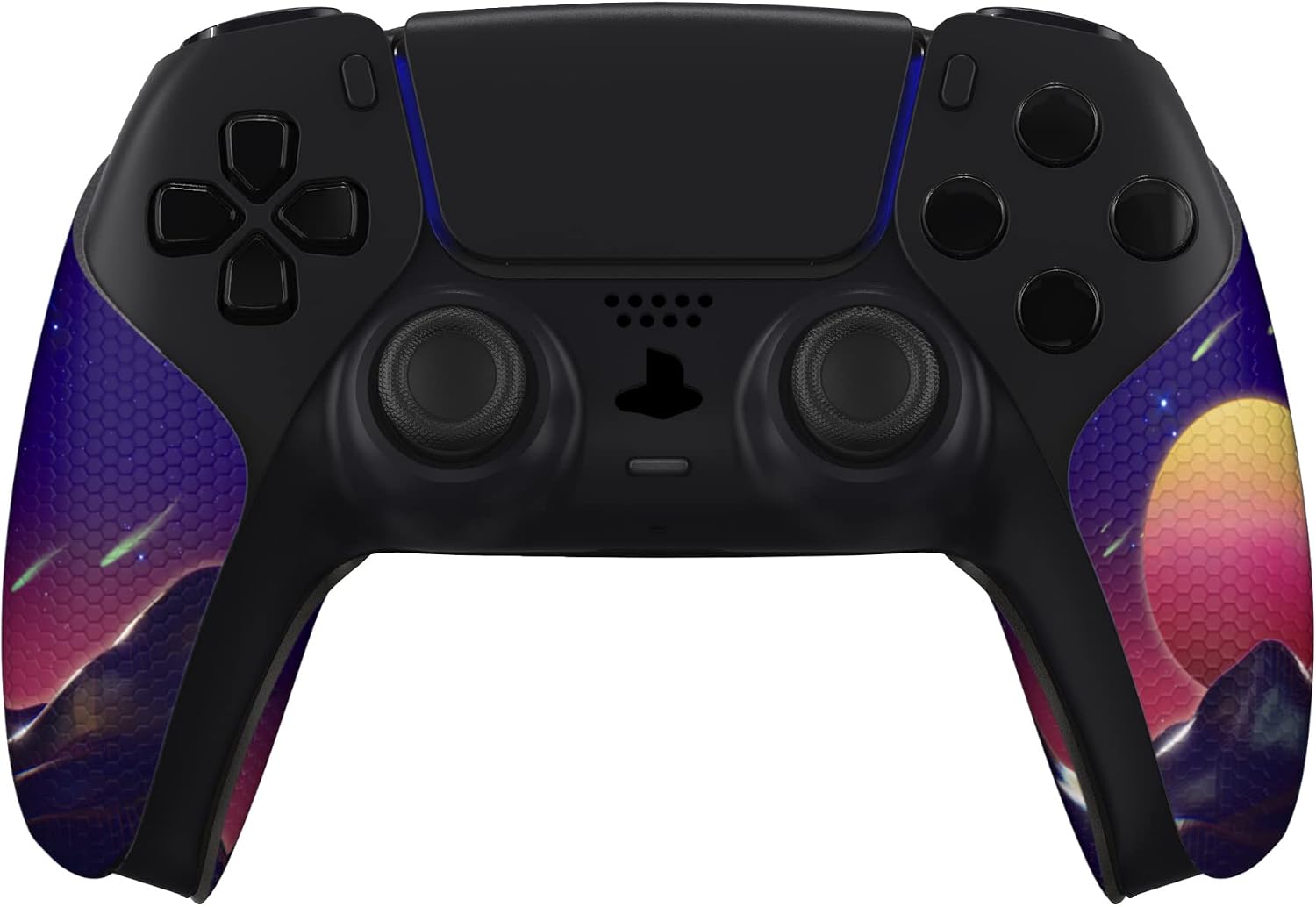 Detalle de eXtremeRate PlayVital Anti-Skid Sweat-Absorbent Controller Grip for PS5 – The Cyber Moon