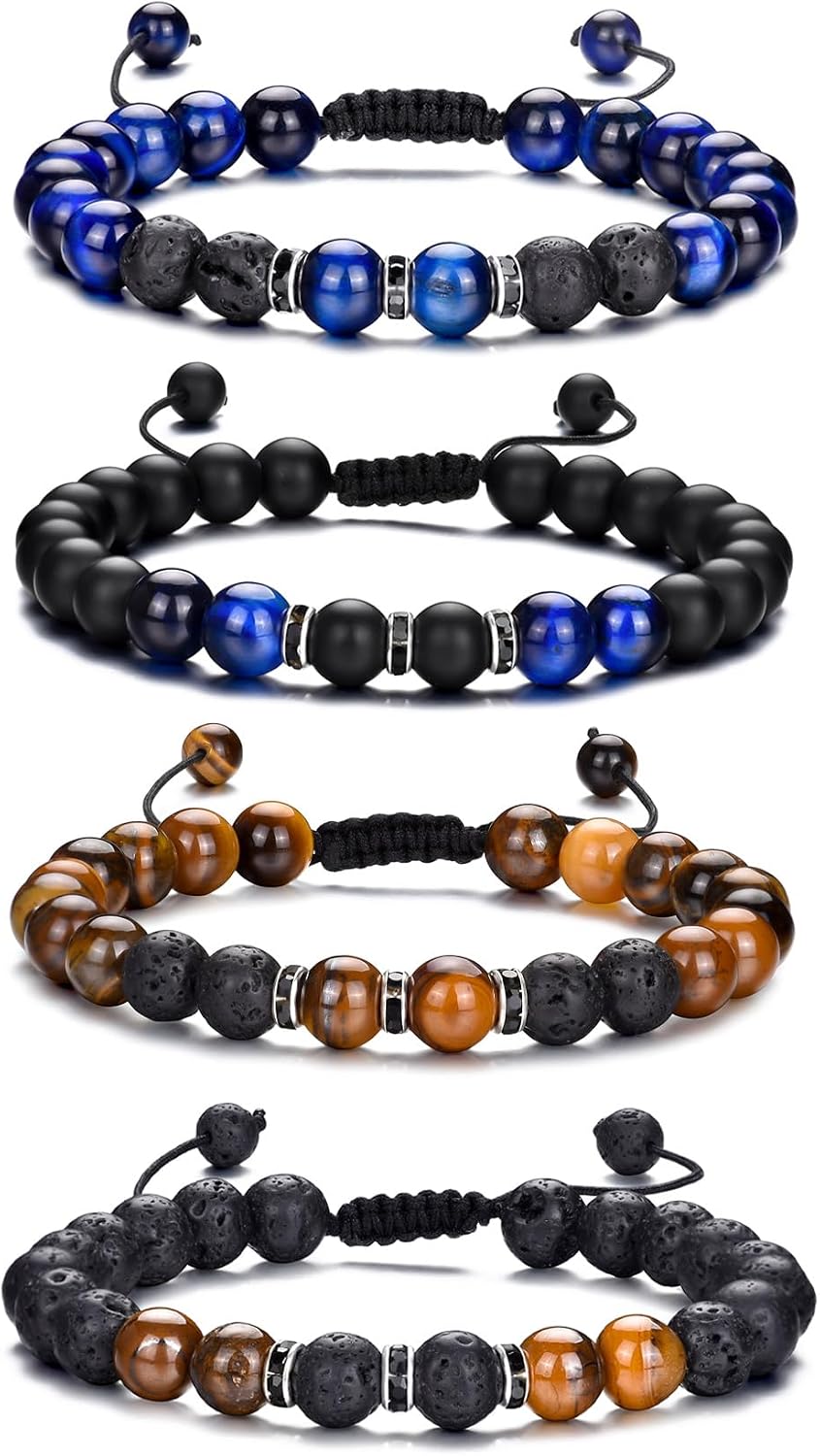 Thumbnail 6 de RANKEEF Bracelet œil de tigre 8 mm