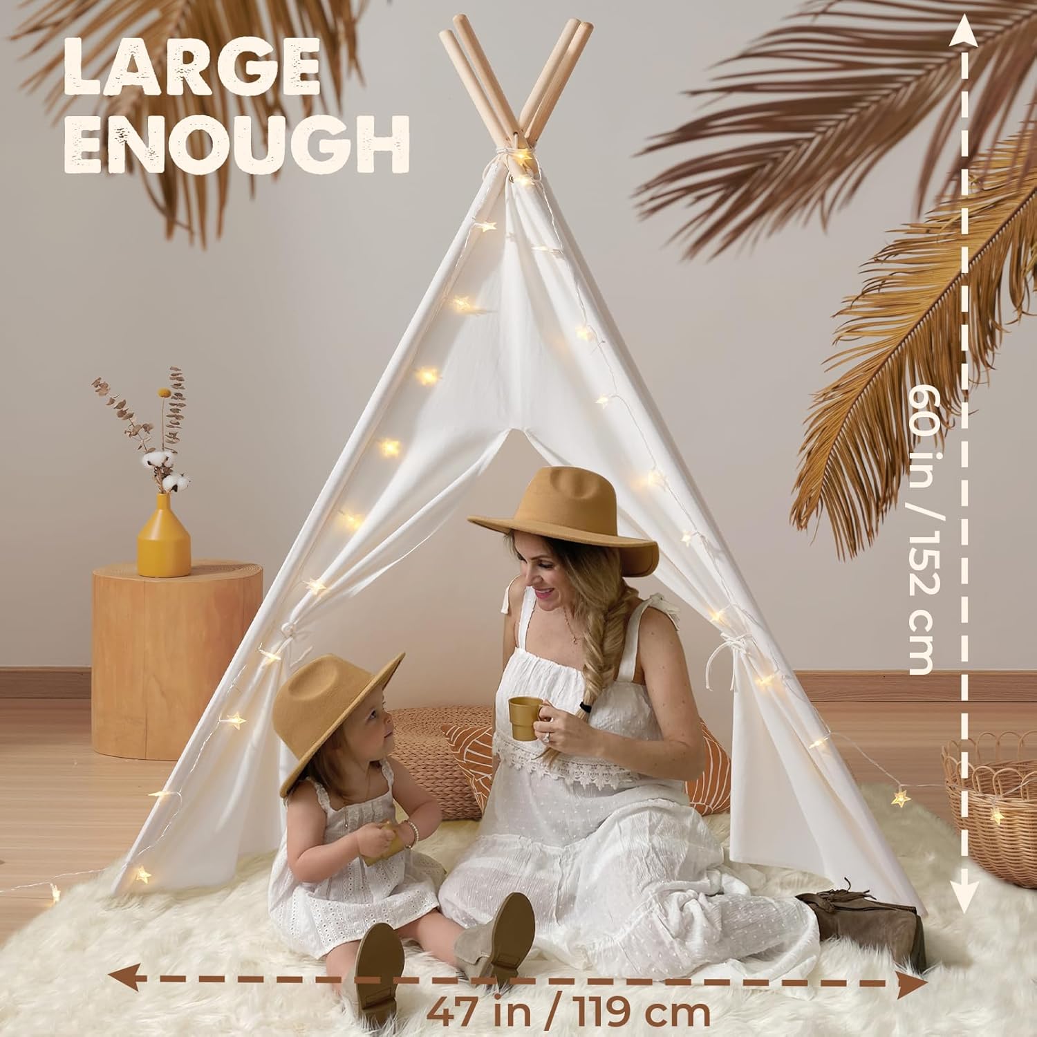 Thumbnail 1 de Tiny Land Teepee Tent 48in 🎪