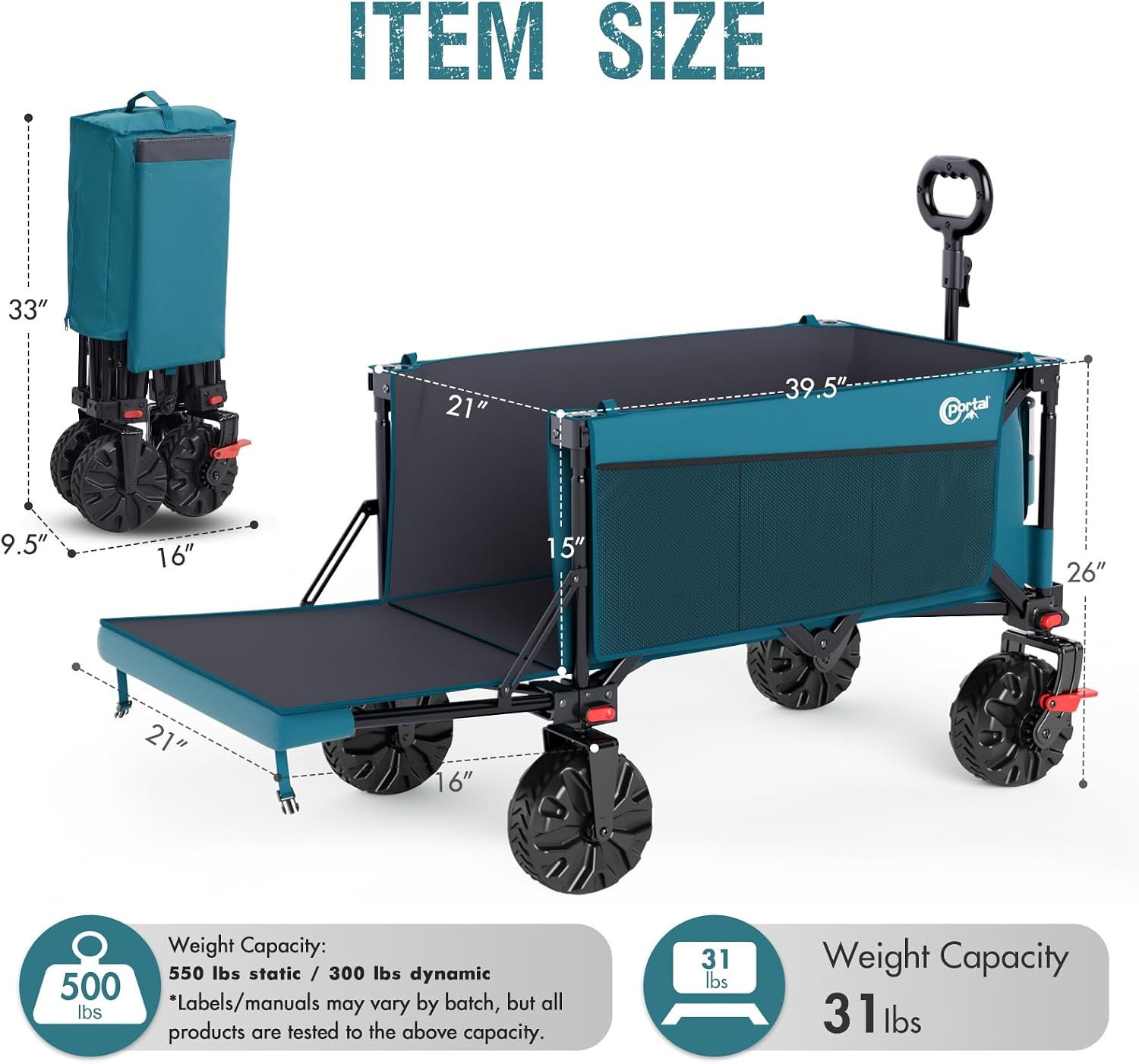 Thumbnail 6 de Portal Folding Wagon 300L