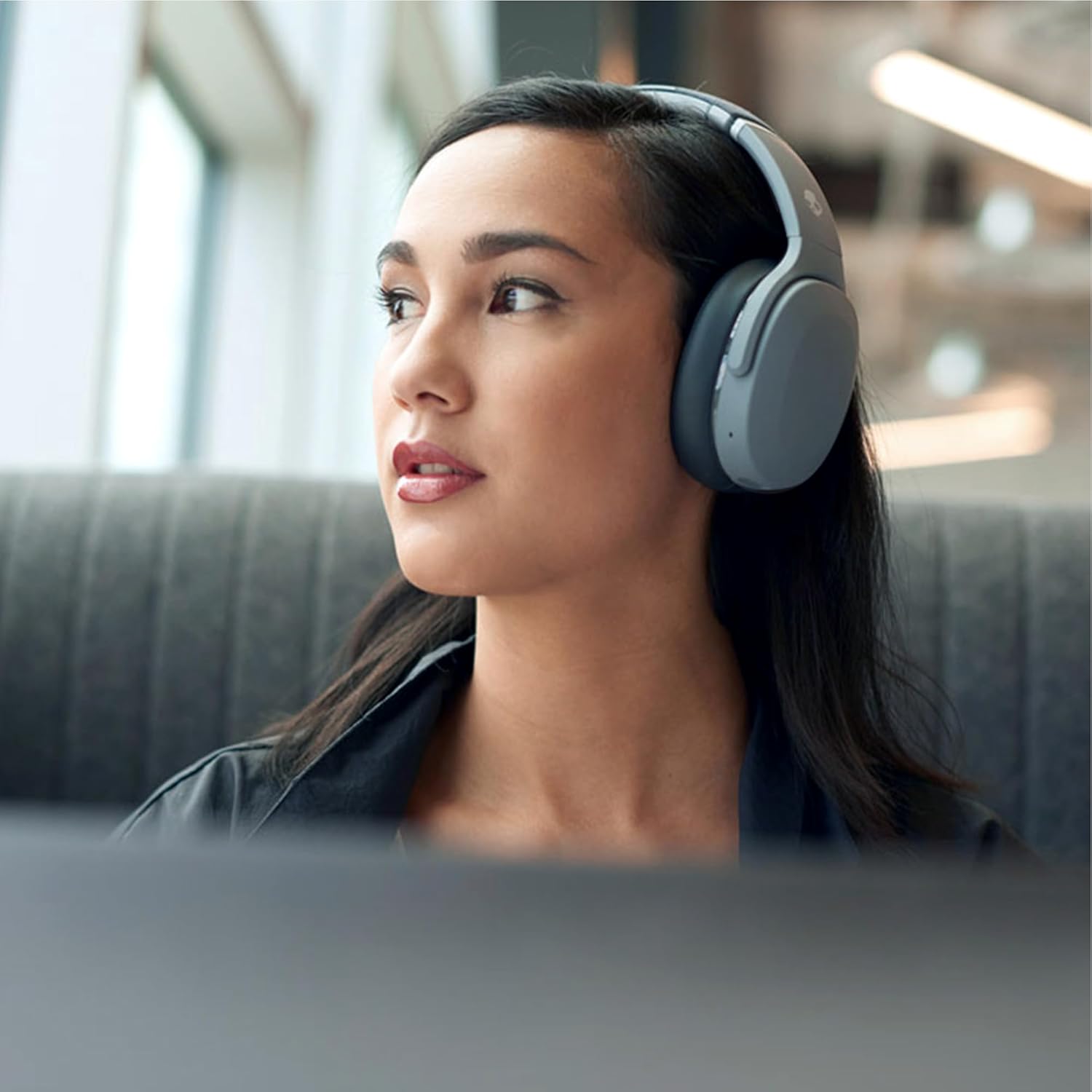 Thumbnail 4 de Skullcandy Crusher Evo casque sans fil Bluetooth avec basses multisensorielles – Gris