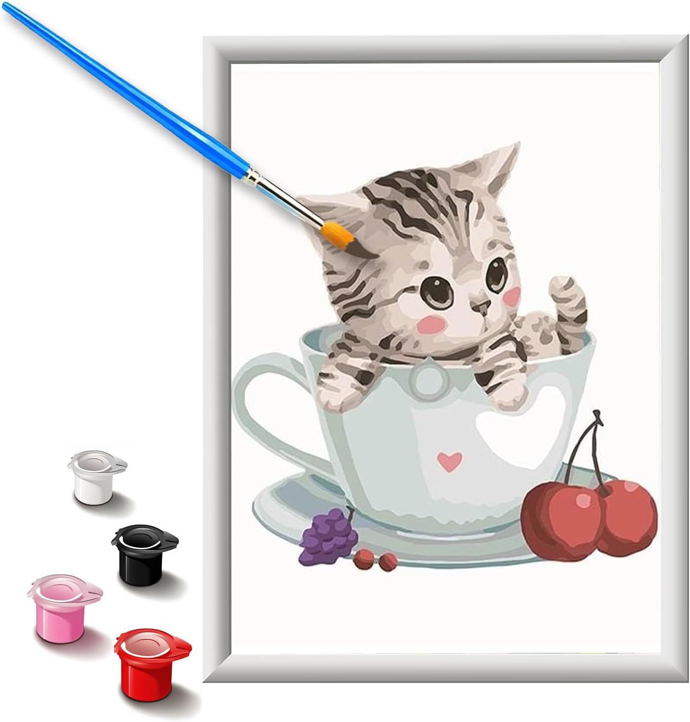 Peinture par numéros Enfant DIY 🎨