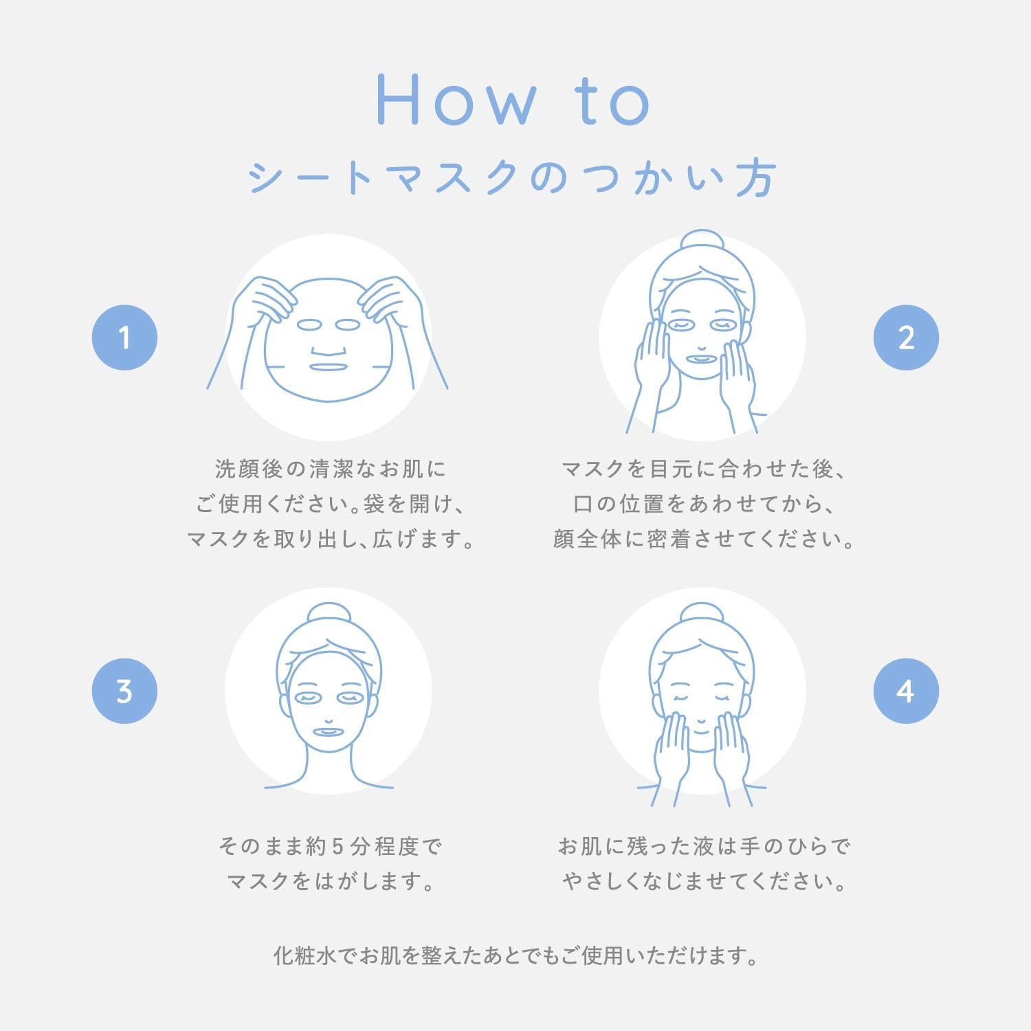 Detalle 2 de 鼻セレブ SKINLISM 美容液マスク 白 10枚入り|高保湿・肌荒れ防止のシートマスク