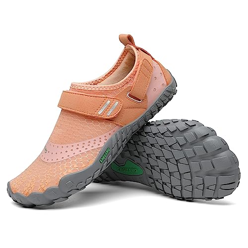 Detalle de SAGUARO Zapatillas Barefoot - Trail running ligero con puntera amplia (Gr.40)