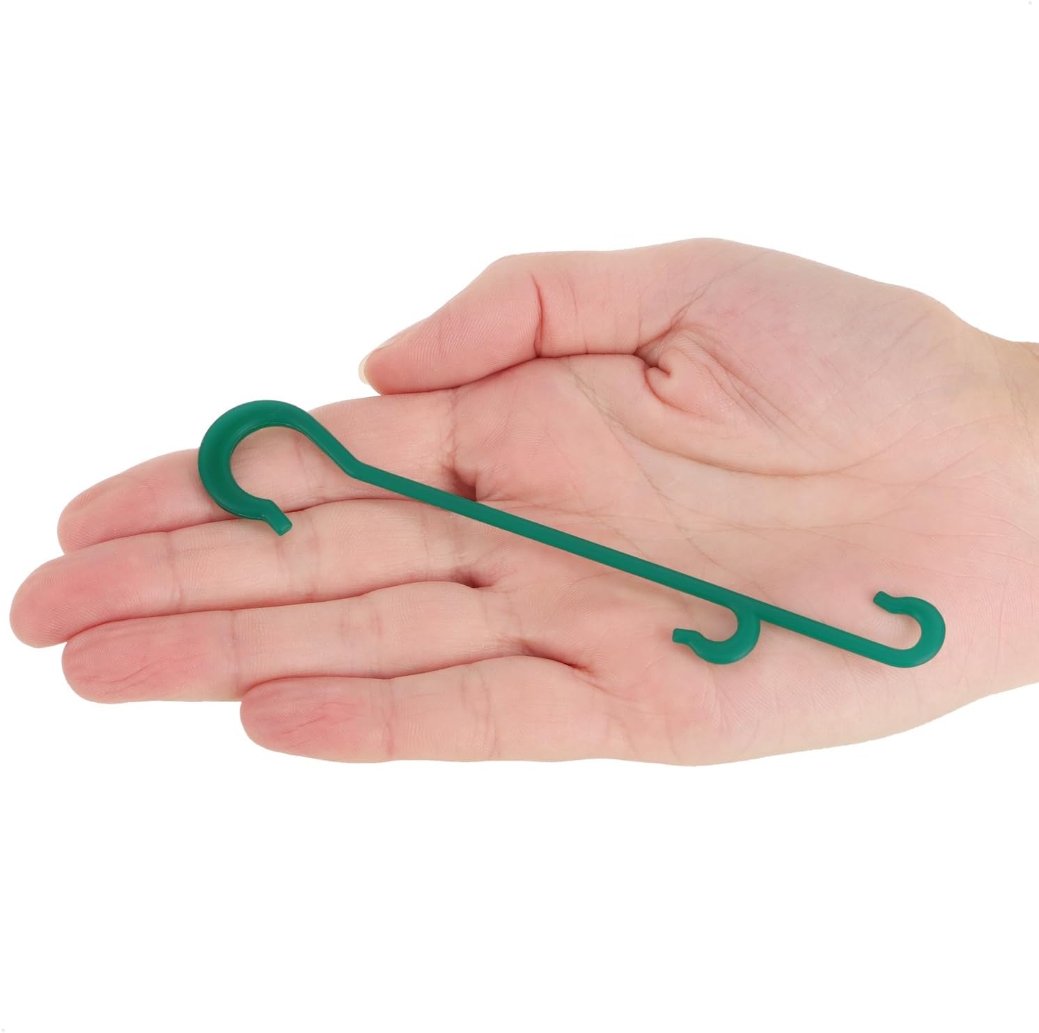 Thumbnail 4 de COM-FOUR® 120 morsetti per piante di pomodoro con ganci verdi