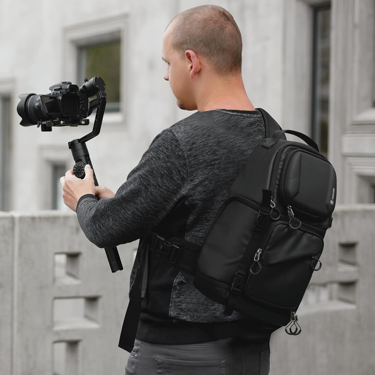 Thumbnail 6 de TARION Camera Sling Shoulder Bag – 6.5L DSLR/Mirrorless Carry, Side Access, Waterproof Raincover